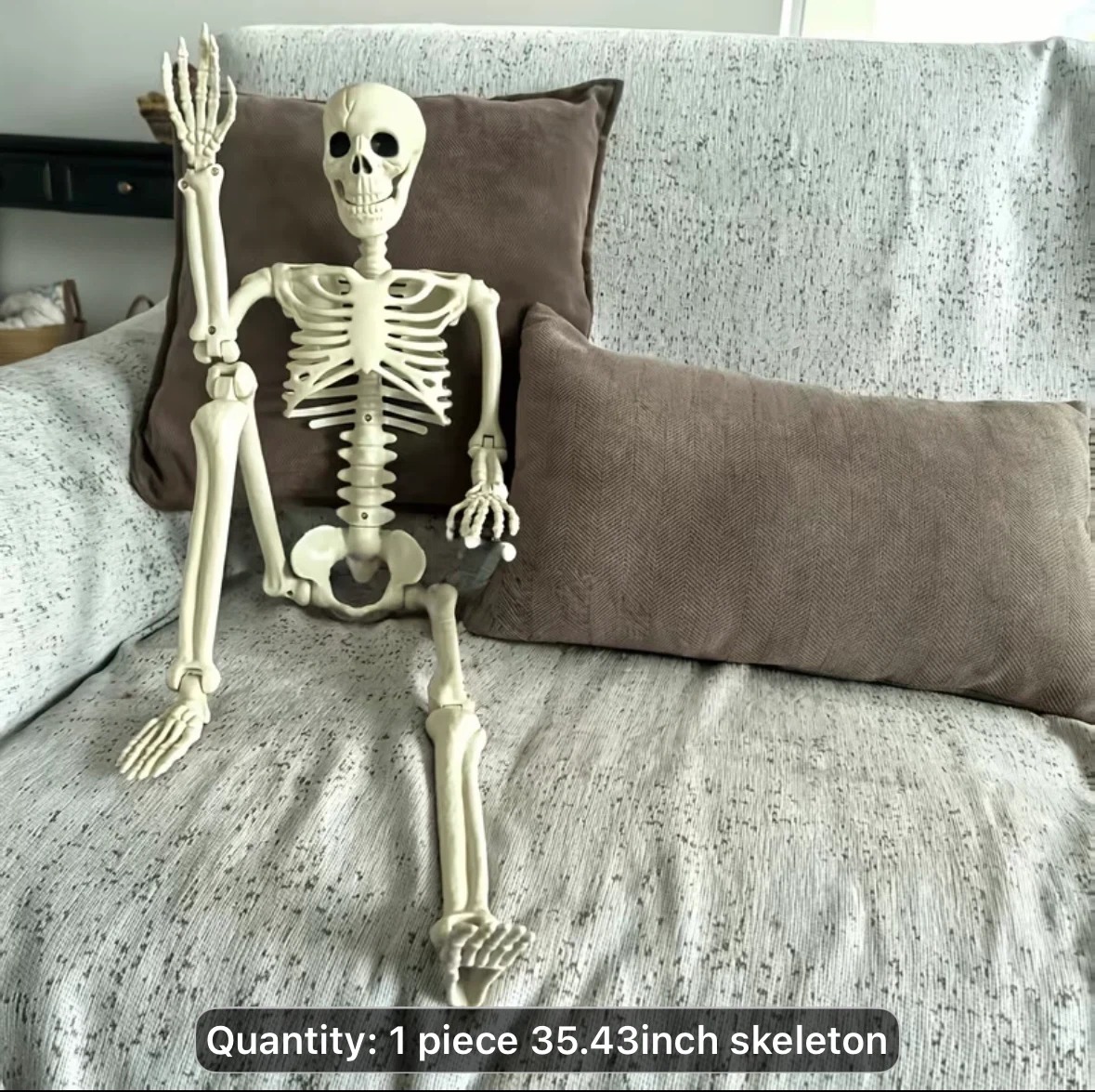 Posable Halloween Skeleton Decoration - photo 5