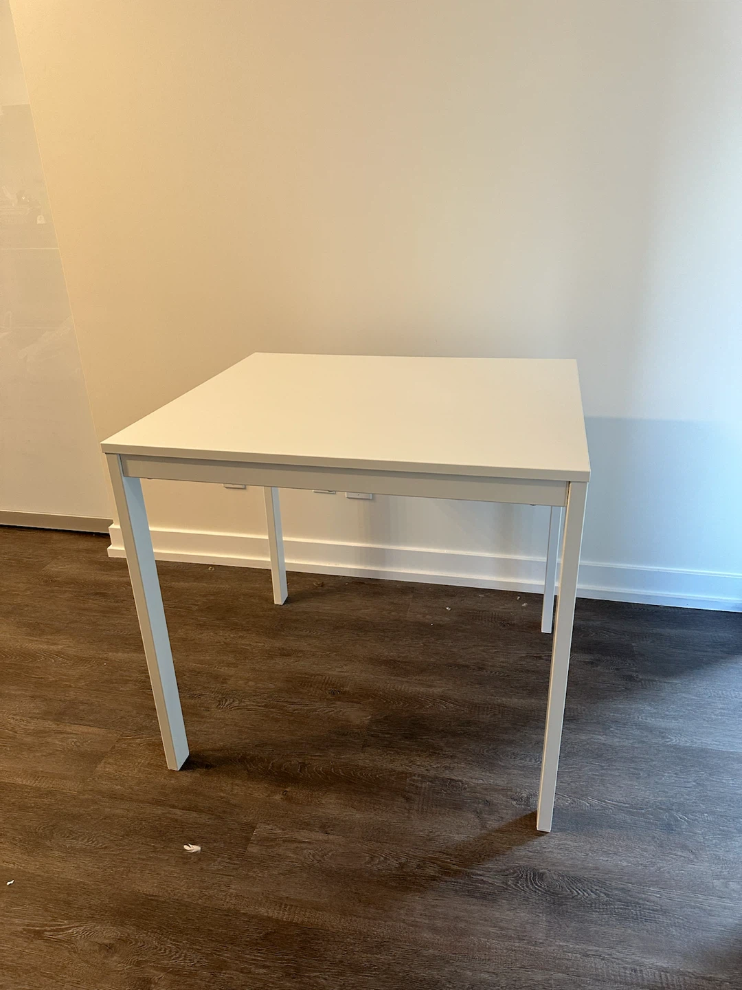 IKEA White Extendable Dining Table