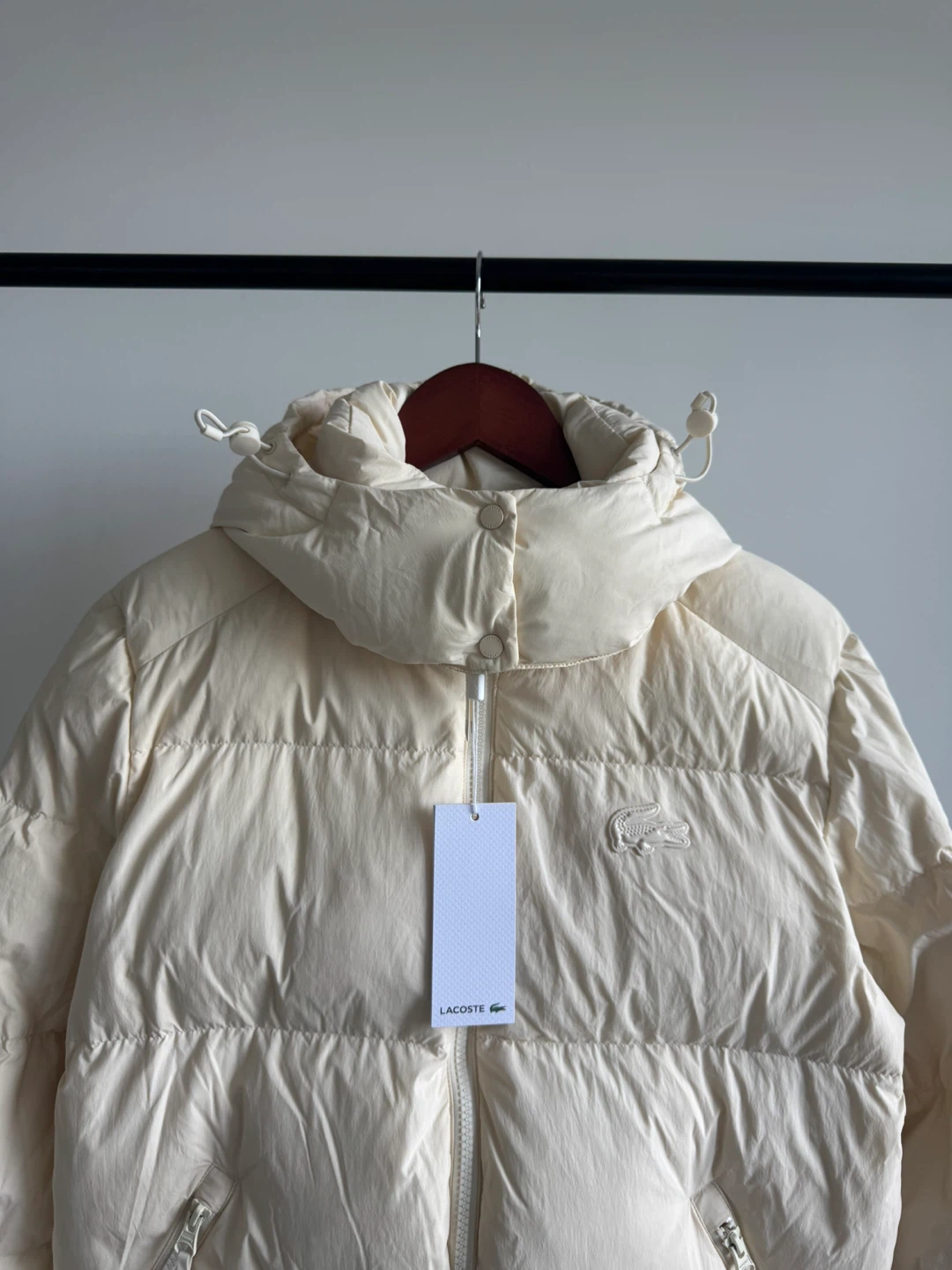 Lacoste Women's Relaxed Fit Hooded Down Jacket - photo 4