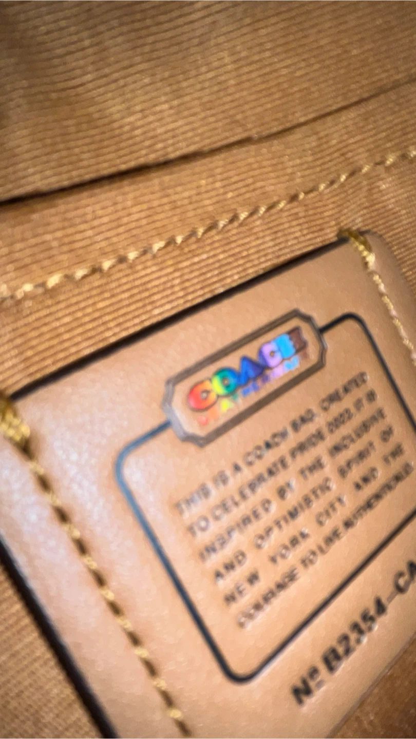 Coach Pride Rainbow Signature Shoulder Bag - photo 3