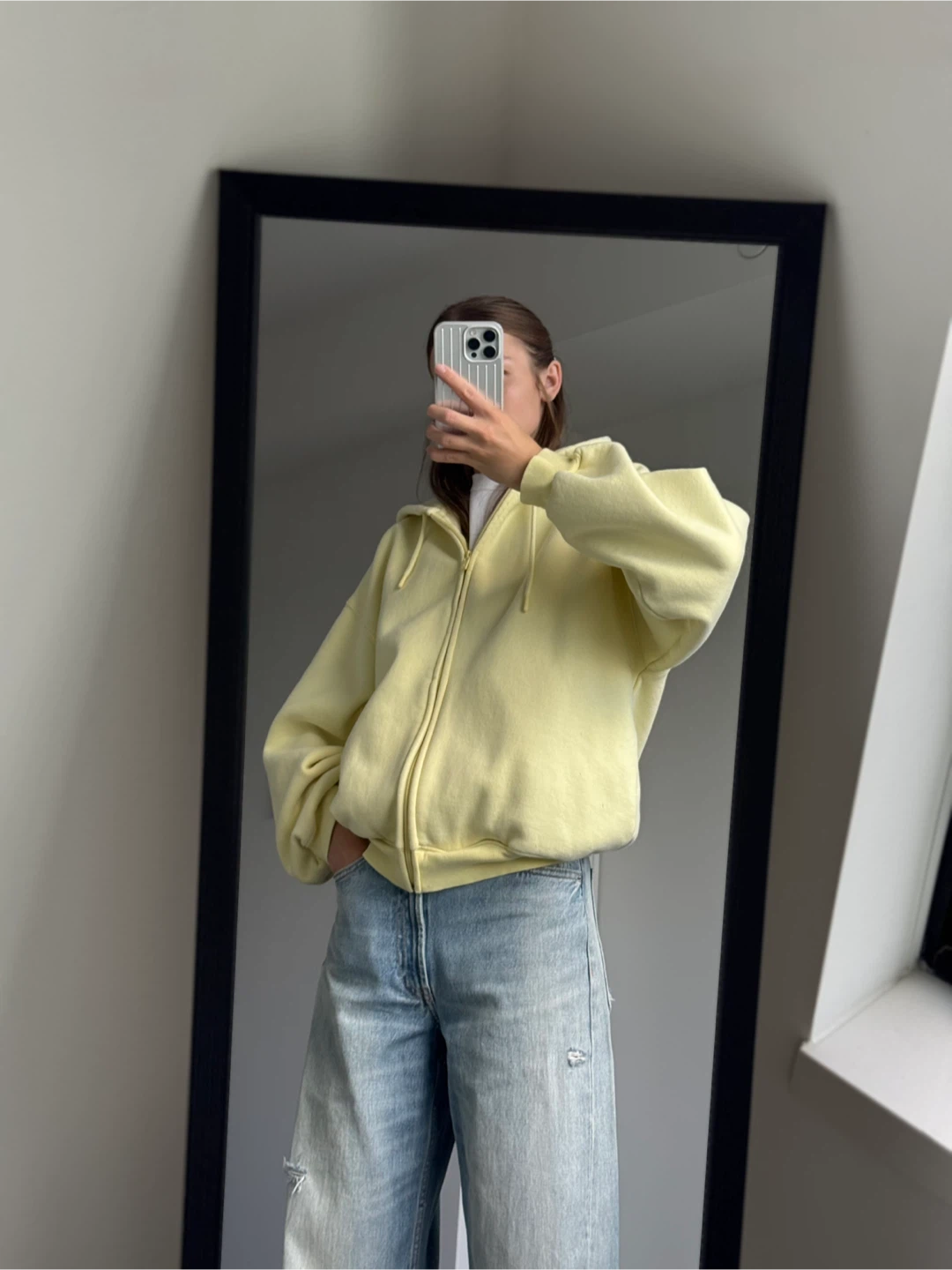 Aritzia Cozy Sweatfleece Mega Zip Hoodie - photo 4