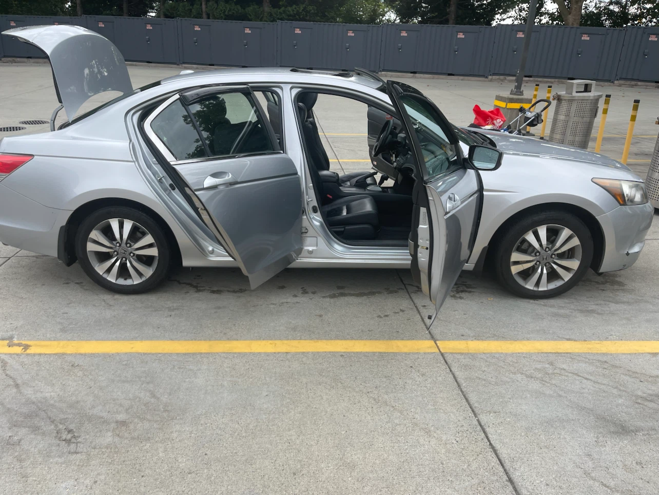 Silver Honda Accord Sedan