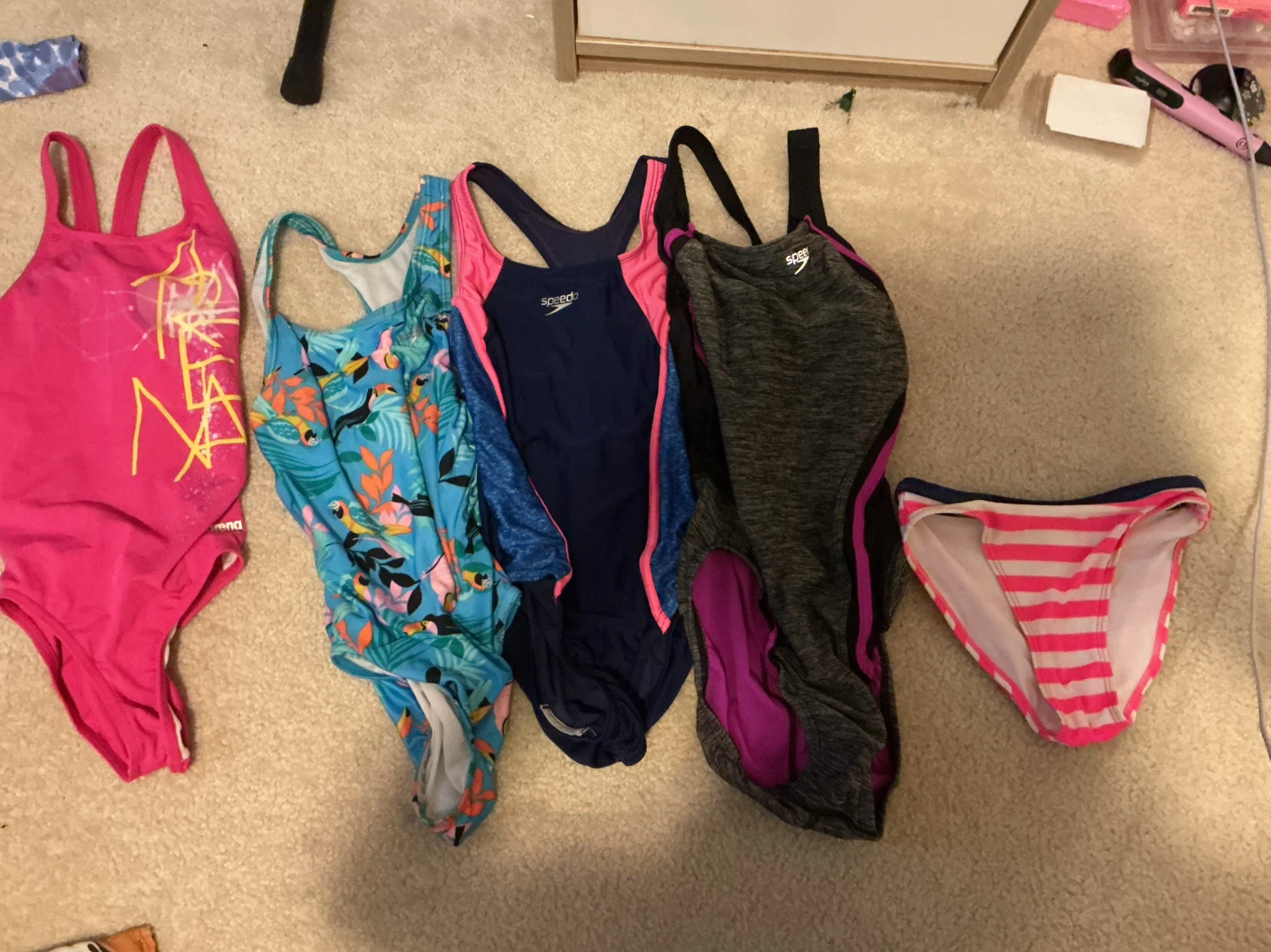 Assorted Girls' Swimwear Lot