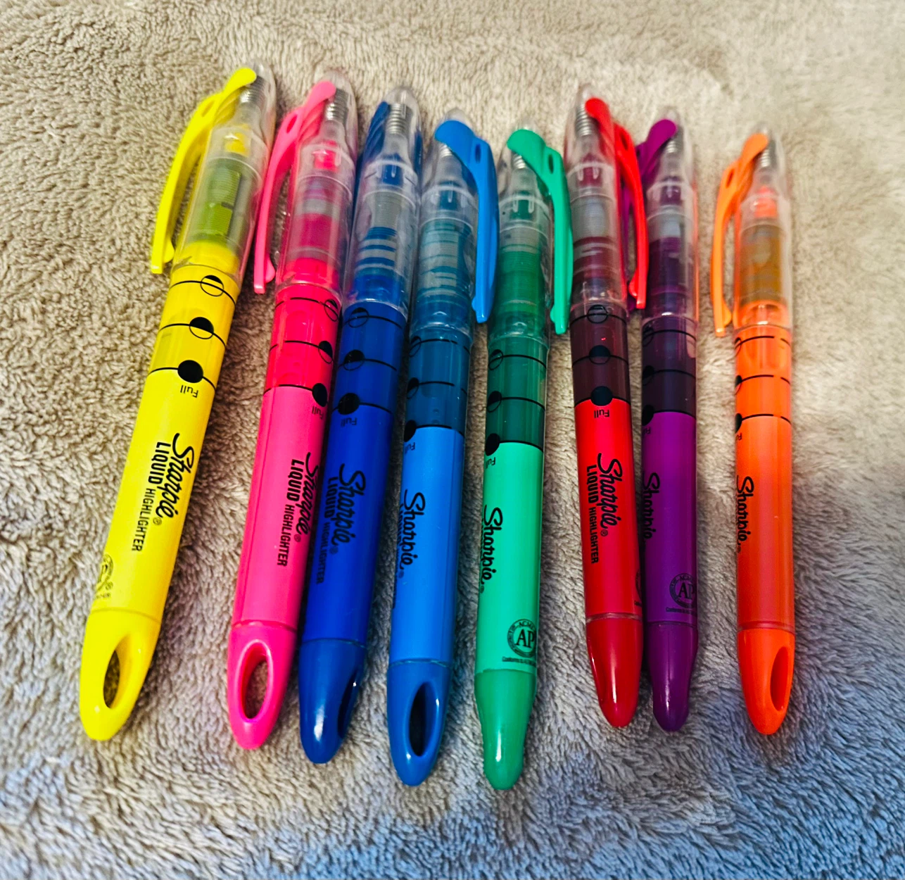 Set of 8 Sharpie Liquid Highlighters