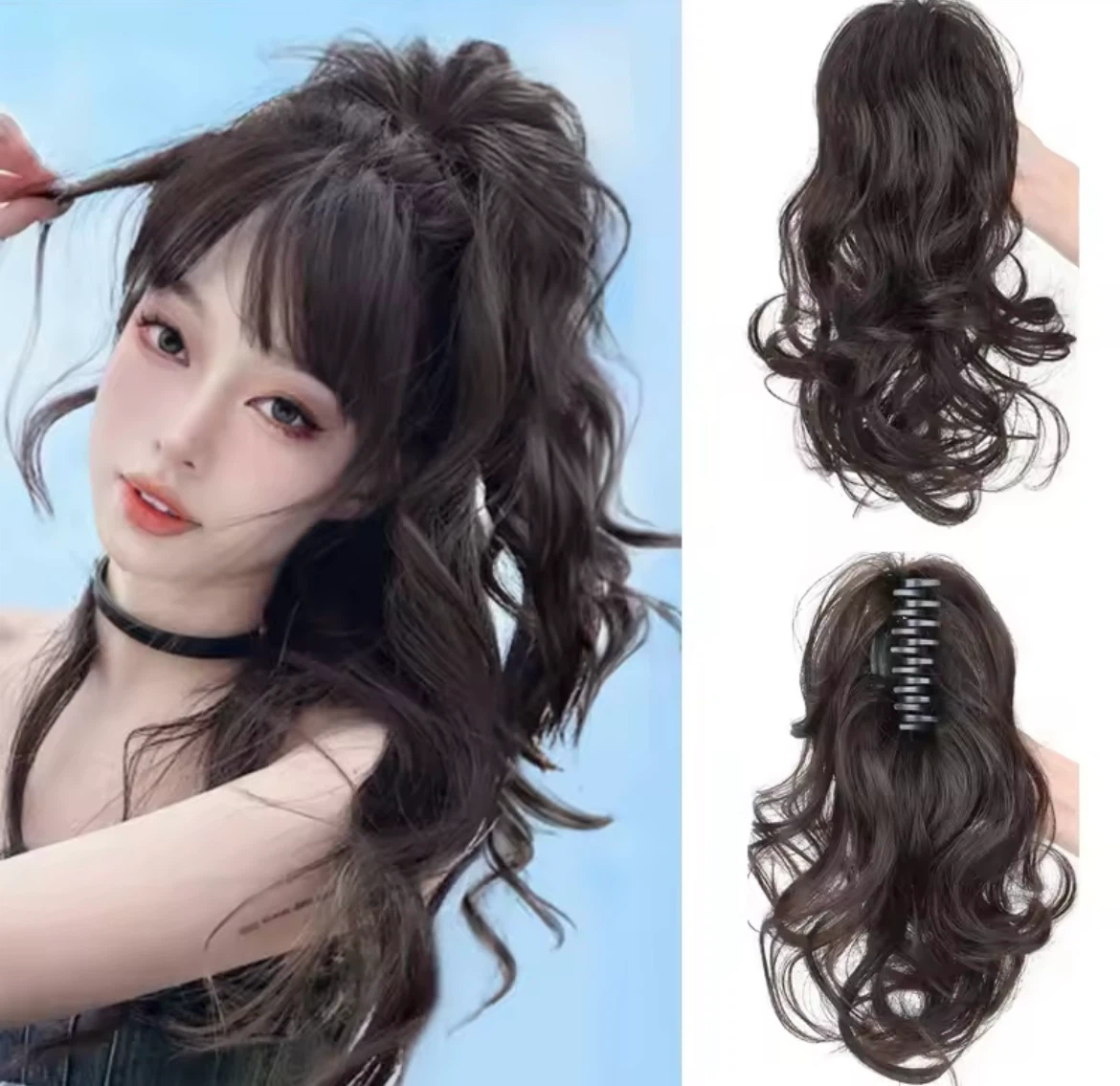 Claw Clip Ponytail Hair Extension