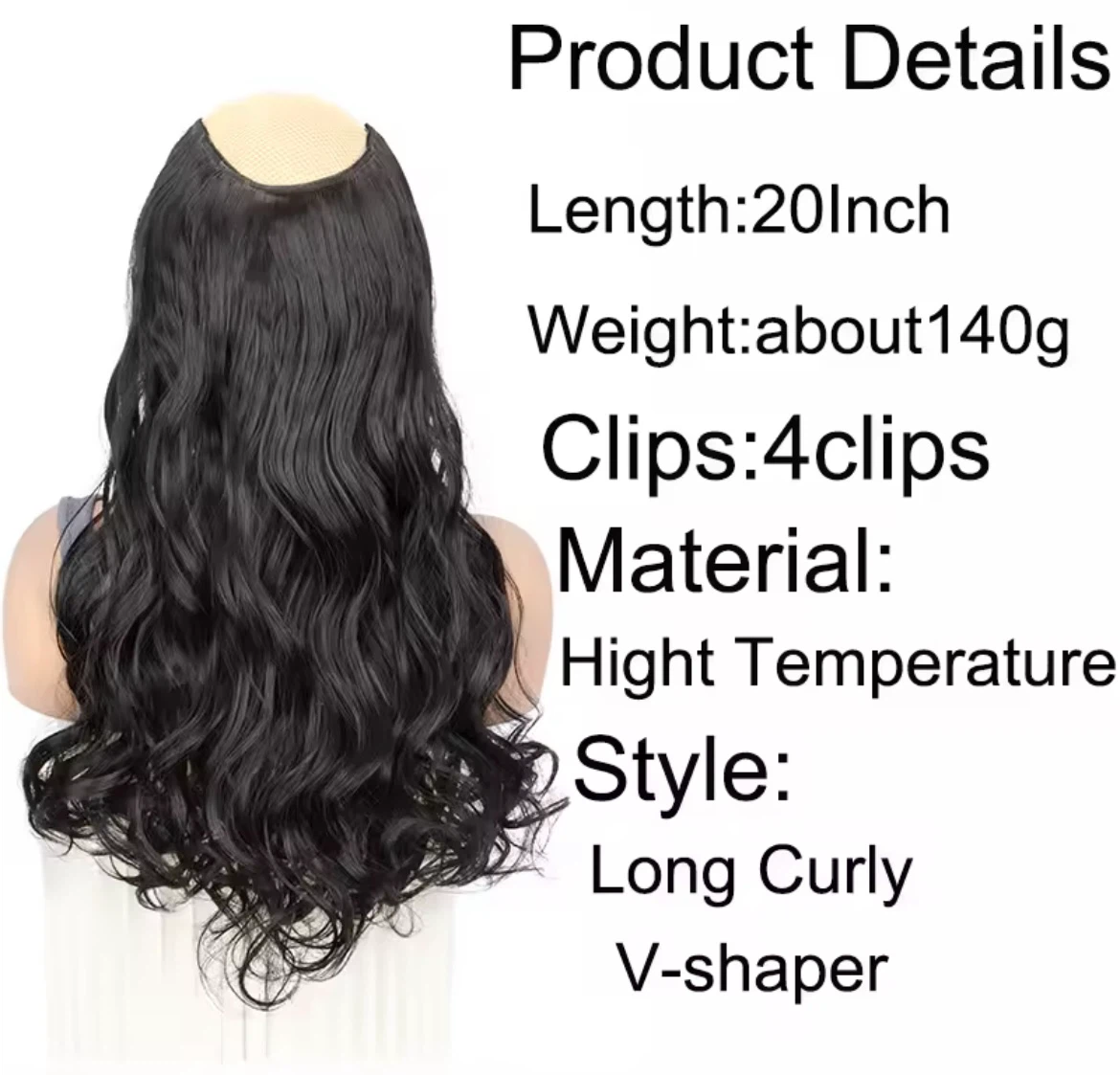 Long Curly Hair Extension - photo 2