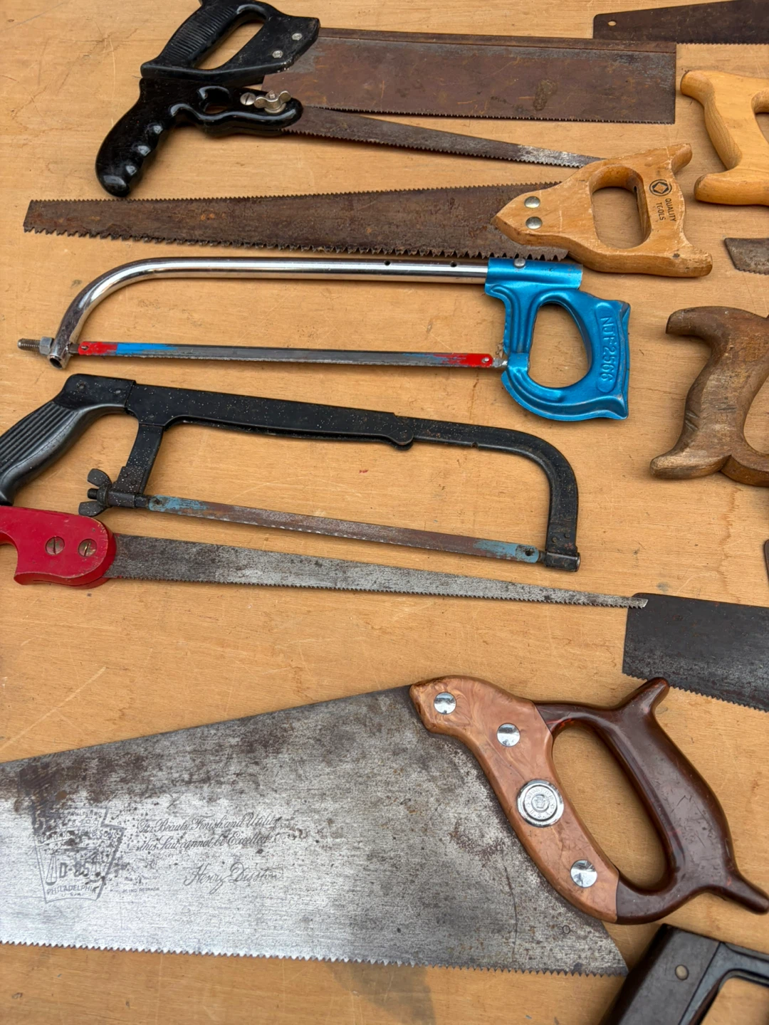 Assorted Vintage and Modern Handsaws - photo 3