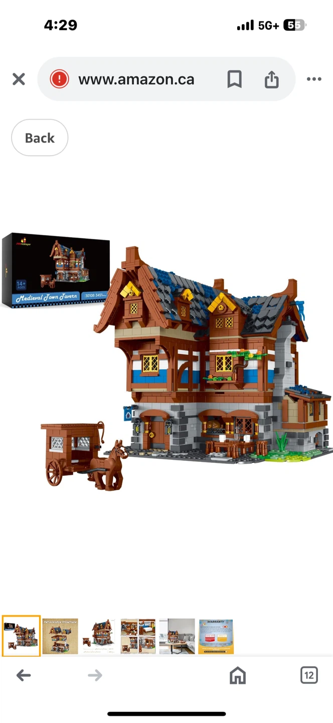 JMBricklayer Medieval Town Tavern Building Set - photo 3