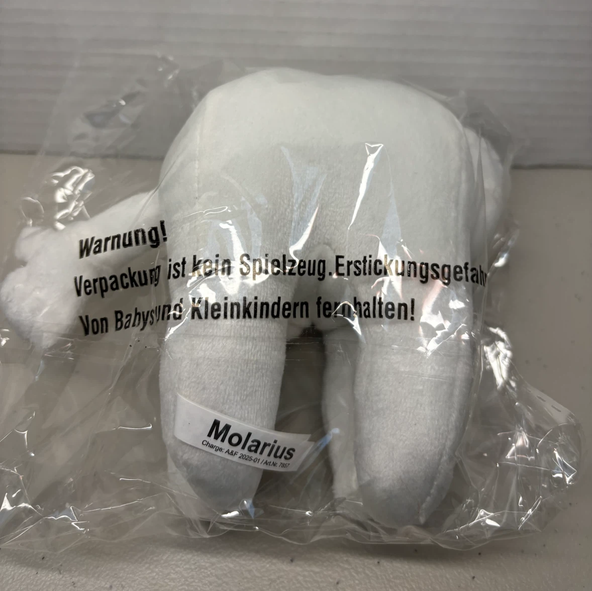 VOCO MOLARIUS Tooth Plush 5” Dental Pharma Promotional NEW - photo 2