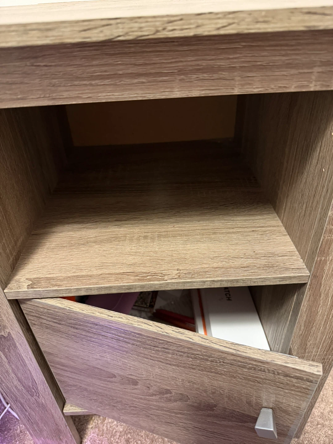 Wood Grain Nightstand - photo 2