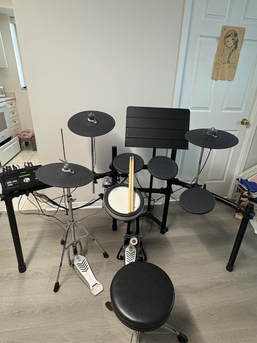 Yamaha DTX502 Electronic Drum Kit - photo 5