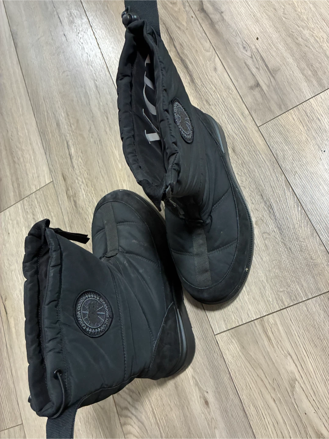 Canada Goose Men’s Crofton Fold-Down Puffer Boots Size US 10 - photo 2