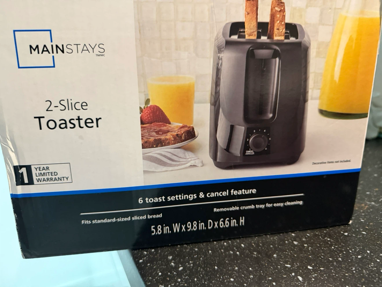Mainstays 2-Slice Toaster - photo 2