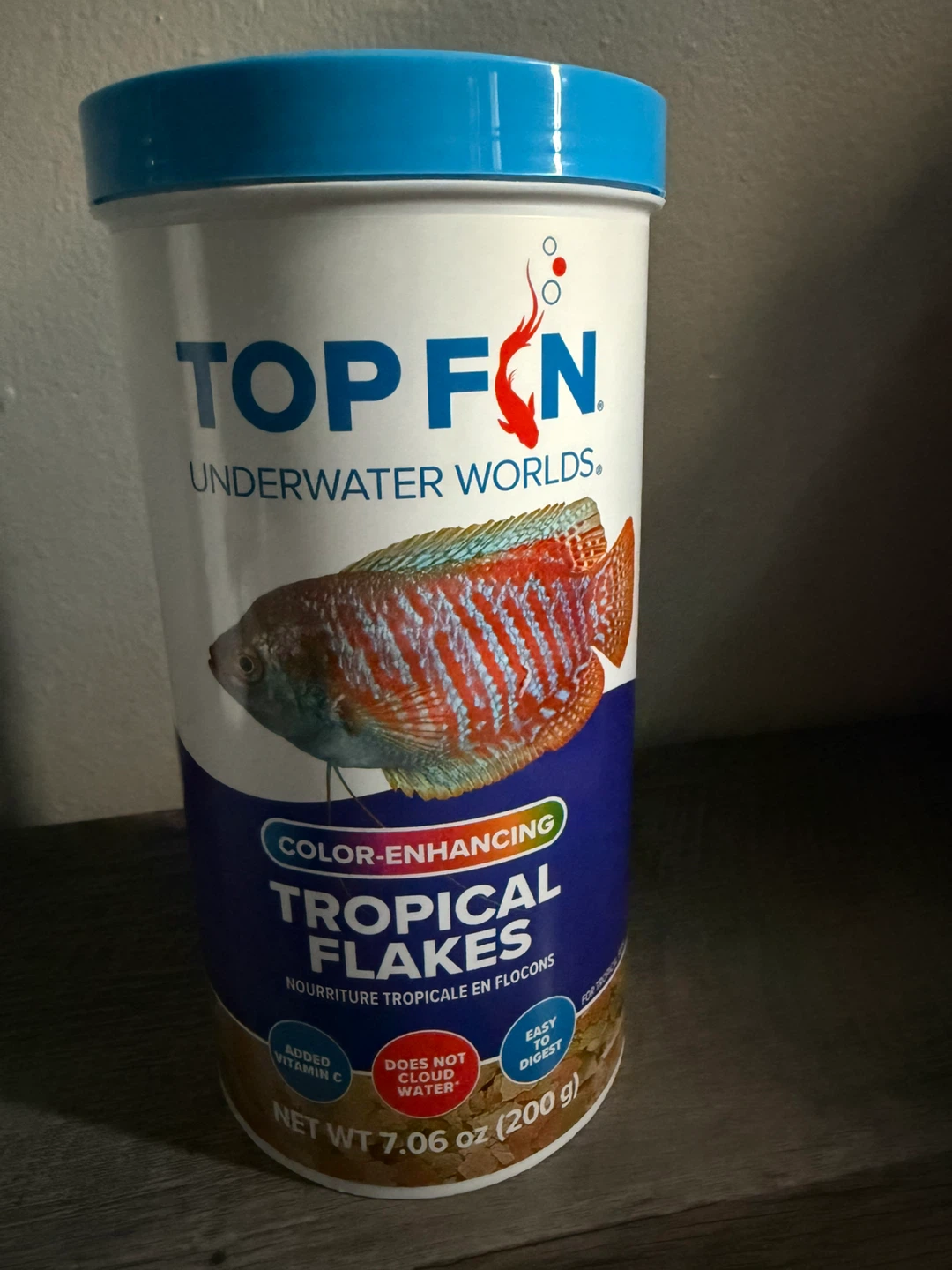 Top Fin Tropical Flakes Fish Food 200g