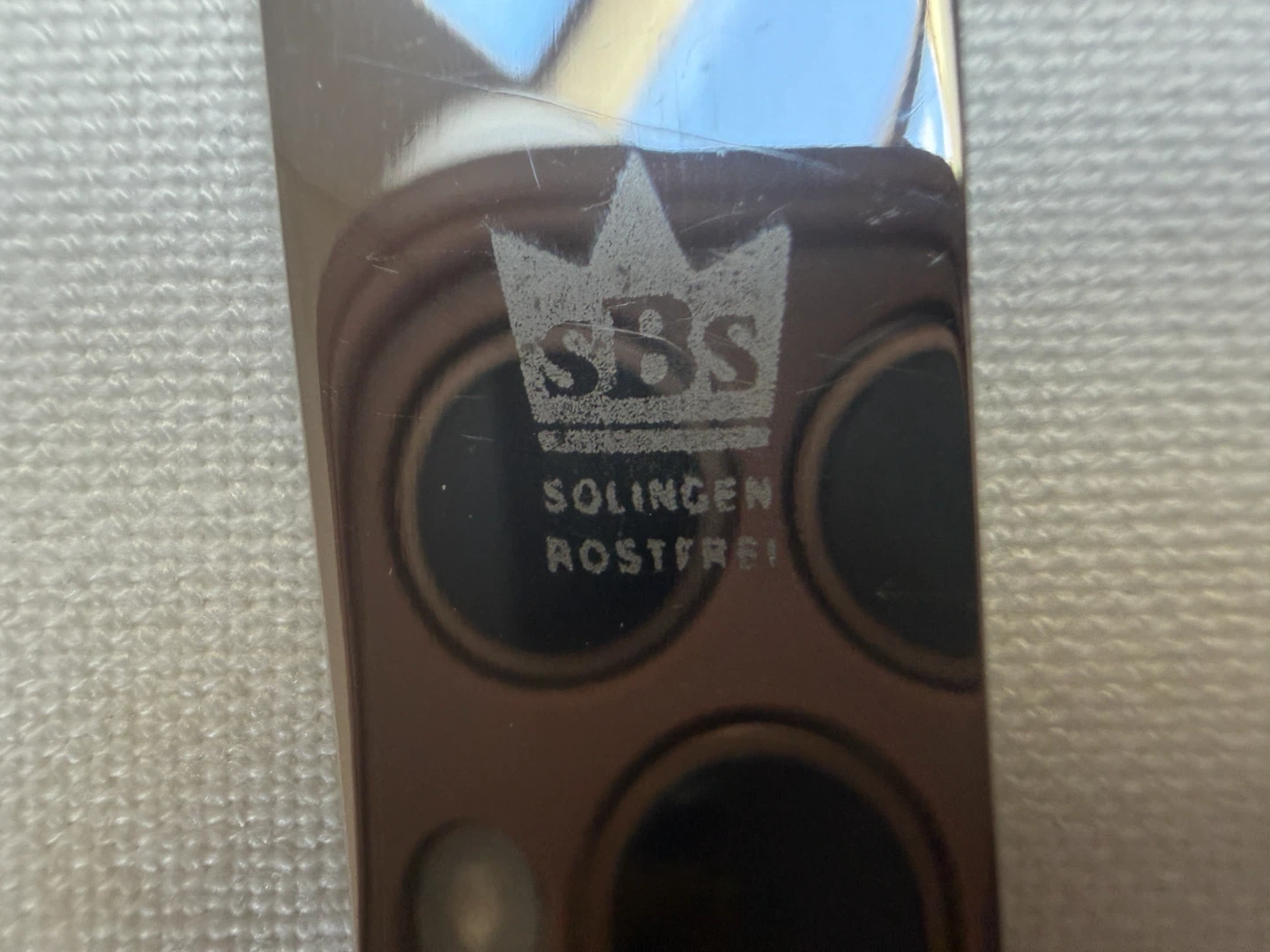 SBS Solingen Hard Gold-Plated Cutlery Set - photo 5