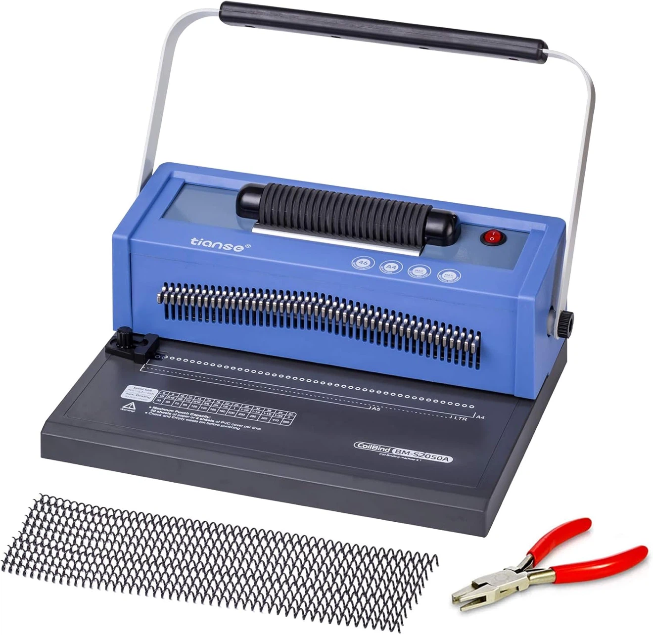 Tiense Electric Spiral Coil Binding Machine