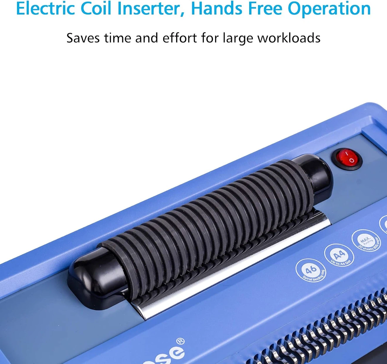 Tiense Electric Spiral Coil Binding Machine - photo 2