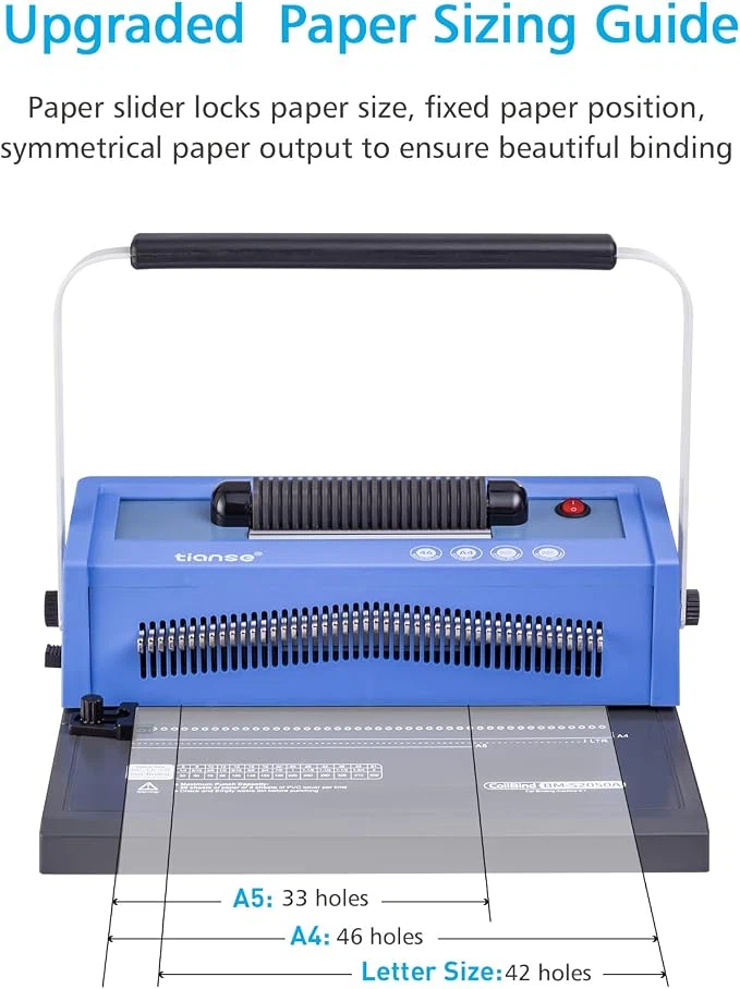 Tiense Electric Spiral Coil Binding Machine - photo 5