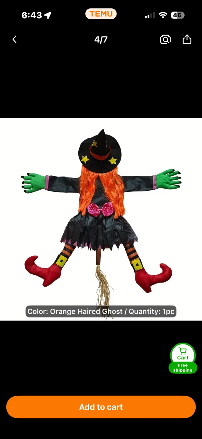 Halloween Witch Tree Decoration - photo 5
