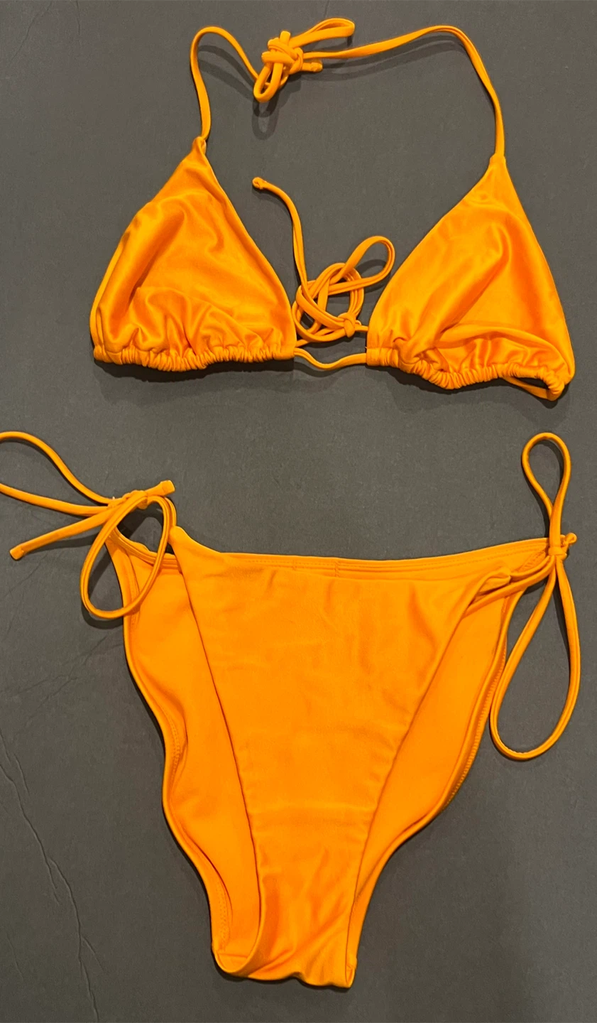 Shade & Shore Orange Bikini Set