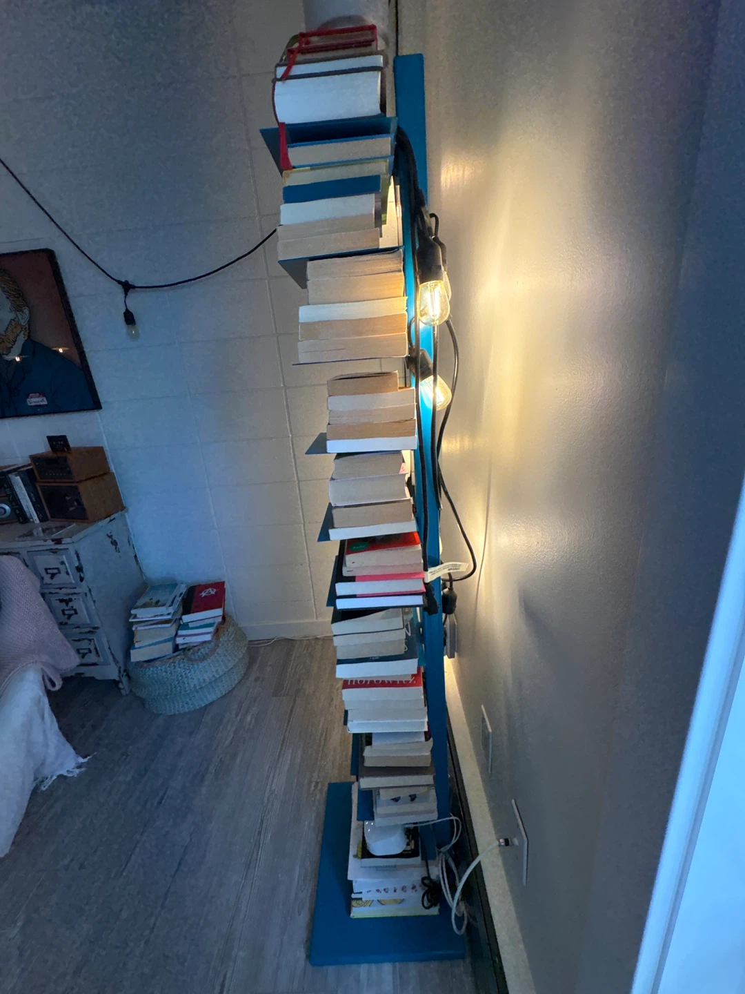 Vertical Invisible Book Tower Shelf - photo 3