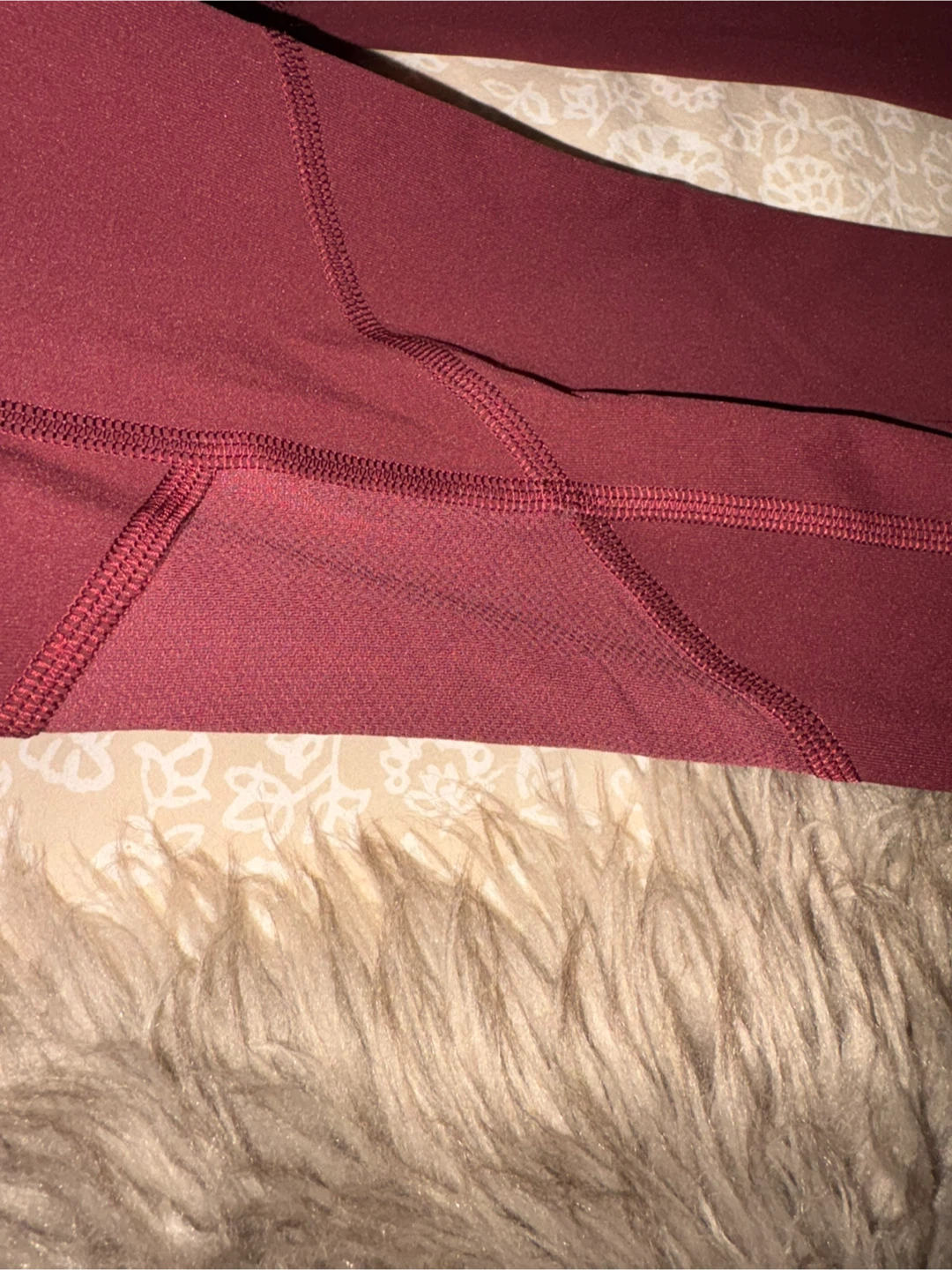 Lululemon Maroon Leggings - photo 2