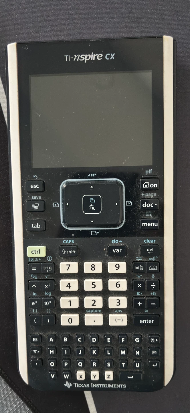 Texas Instruments TI-Nspire CX Graphing Calculator