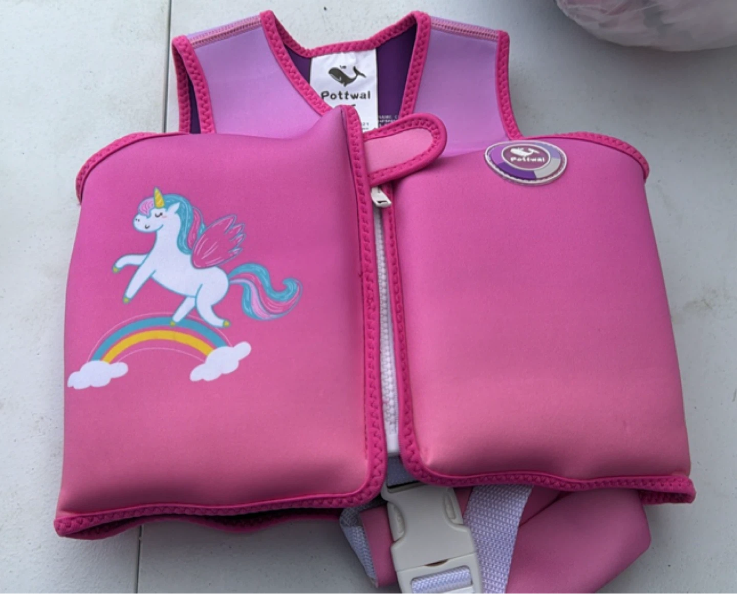 Pottwal Kids Life Jacket Unicorn
