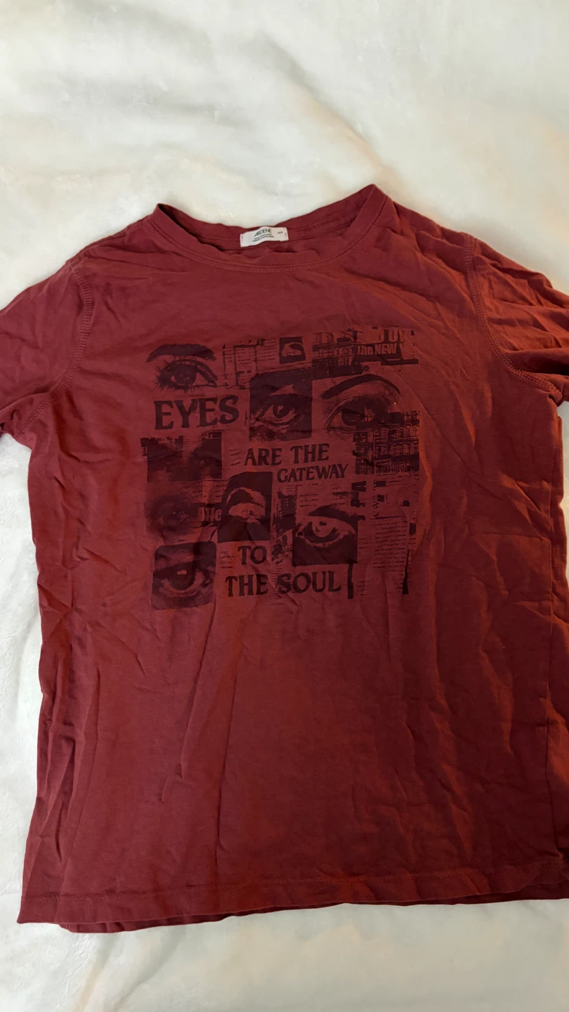 Ardene Maroon Graphic T-Shirt