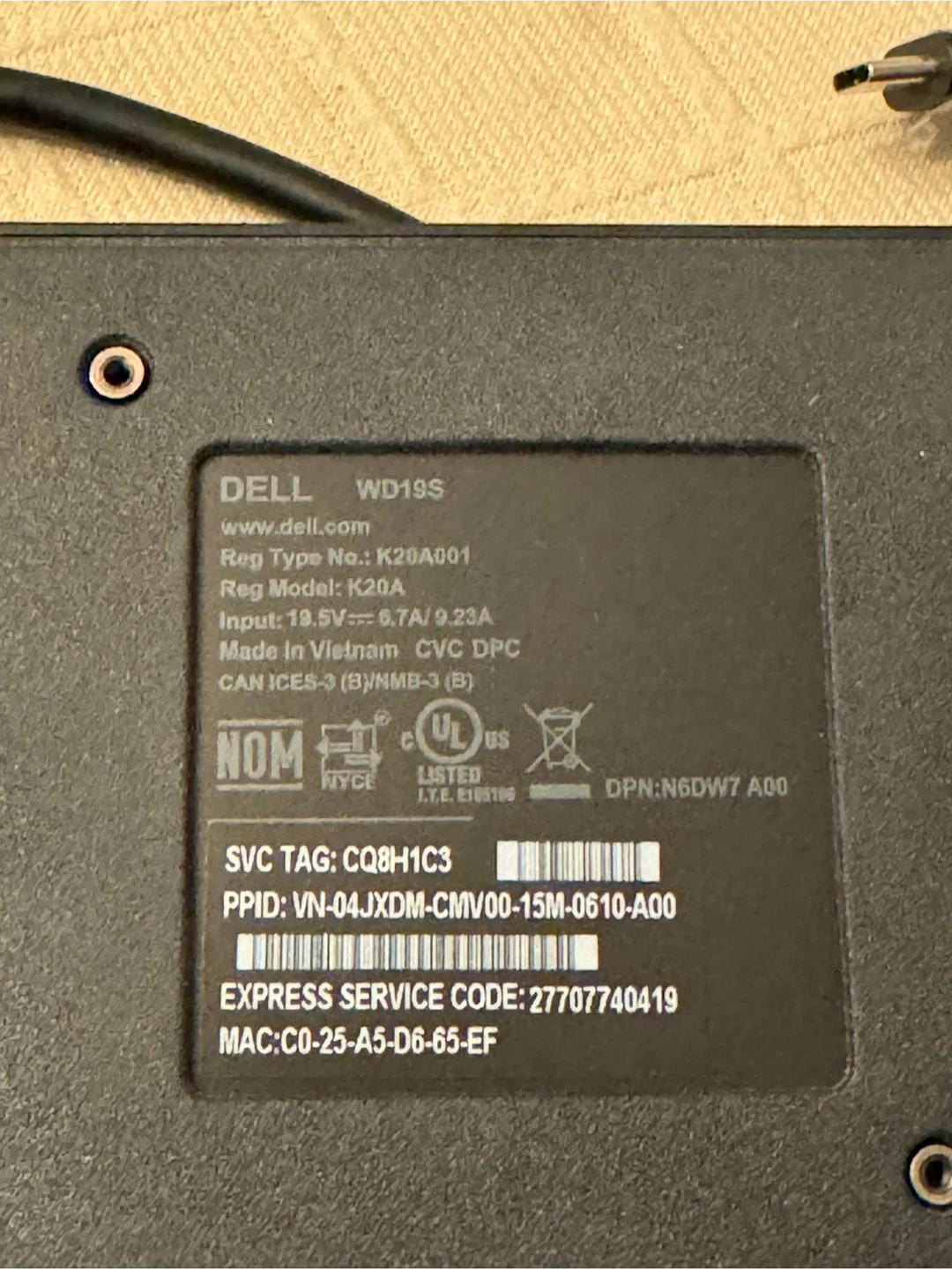 Dell WD19S USB-C Docking Station - photo 4