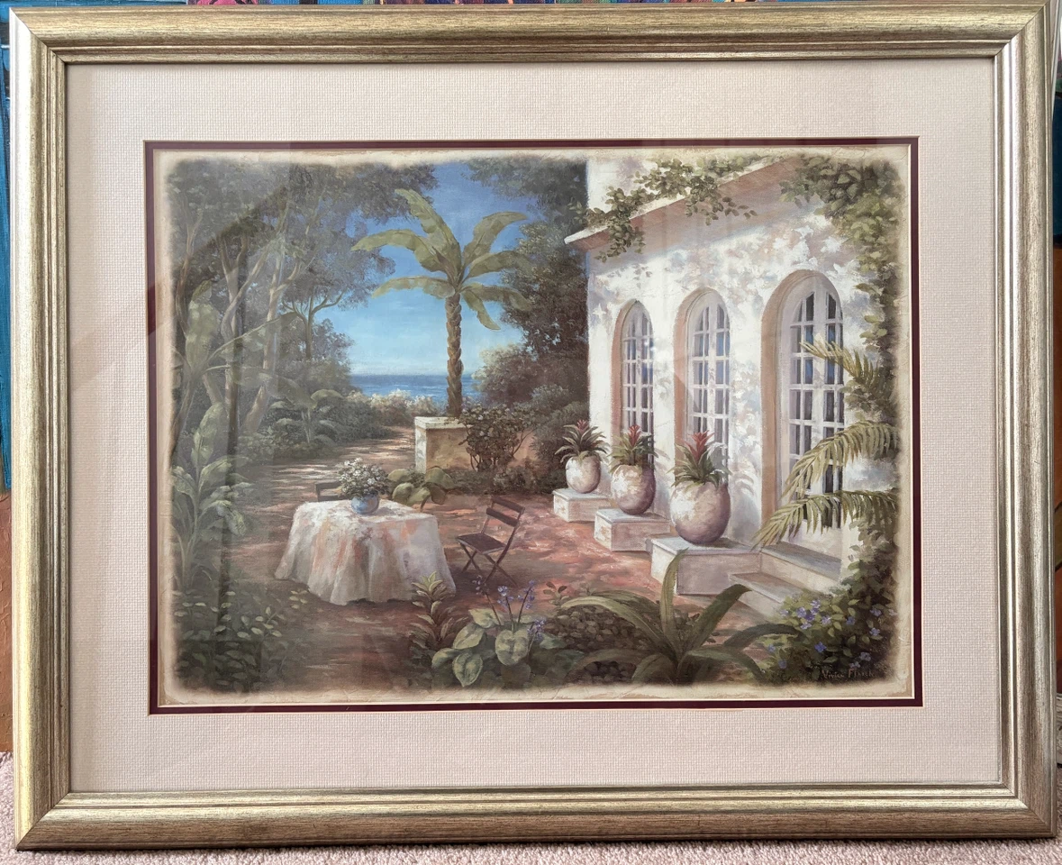 Large Glass Framed Vivian Flasch Art Print