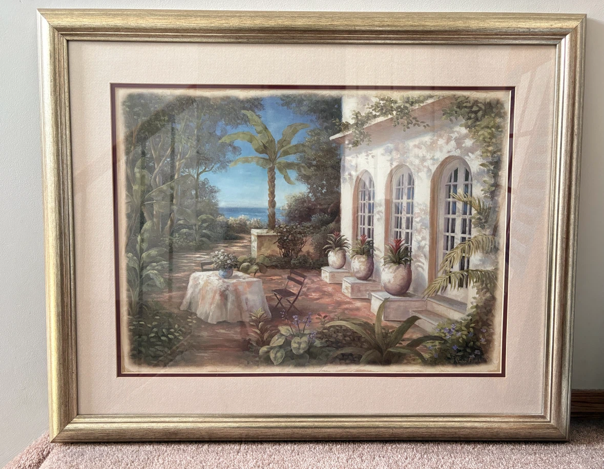 Large Glass Framed Vivian Flasch Art Print - photo 2