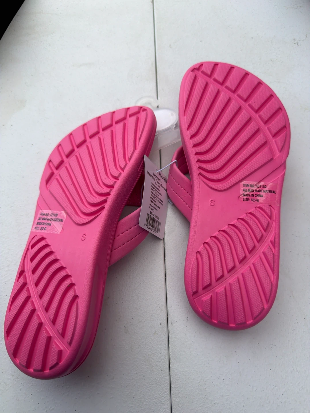 Sun & Sky Women's Memory Foam Sandals Pink - photo 3