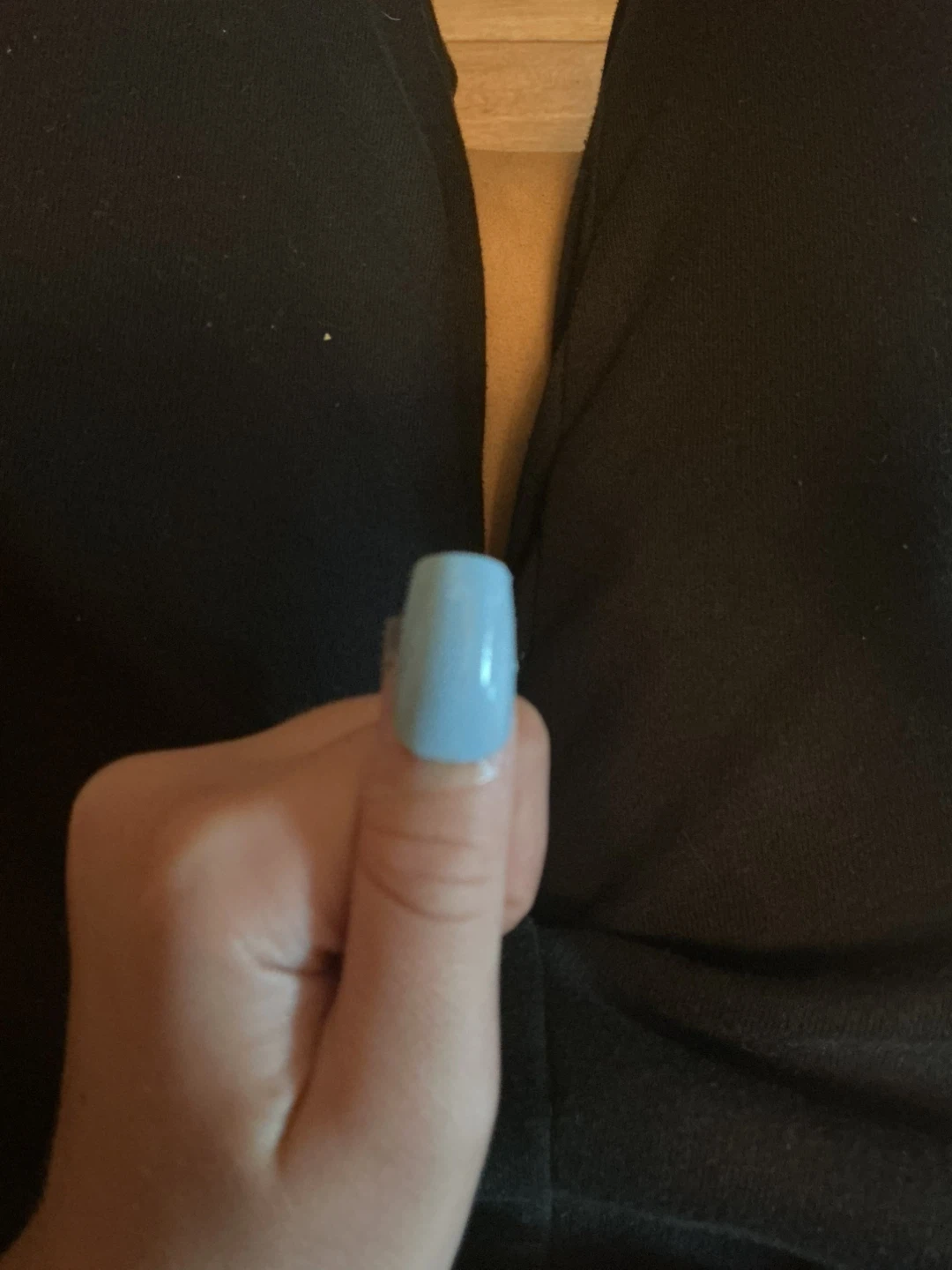 Light Blue Press-On Nails Set - photo 2