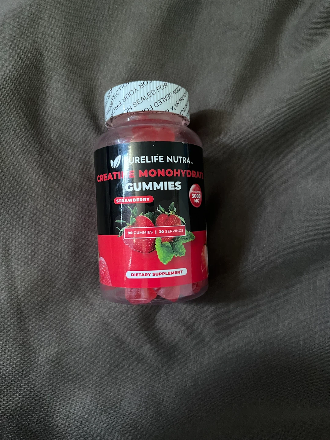 PureLife Nutra Creatine Monohydrate Gummies