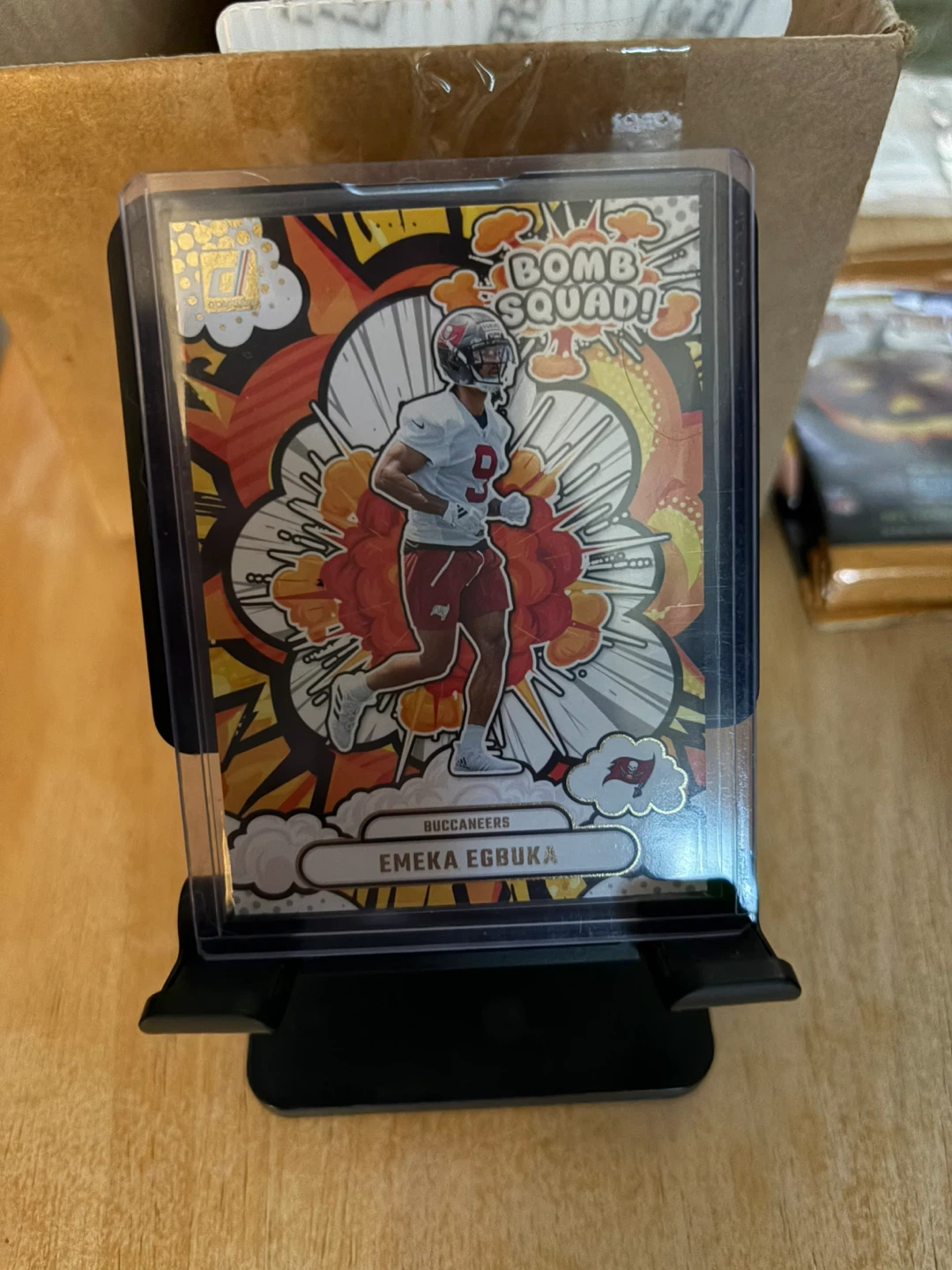 2025 Panini Donruss Emeka Egbuka Bomb Squad Card