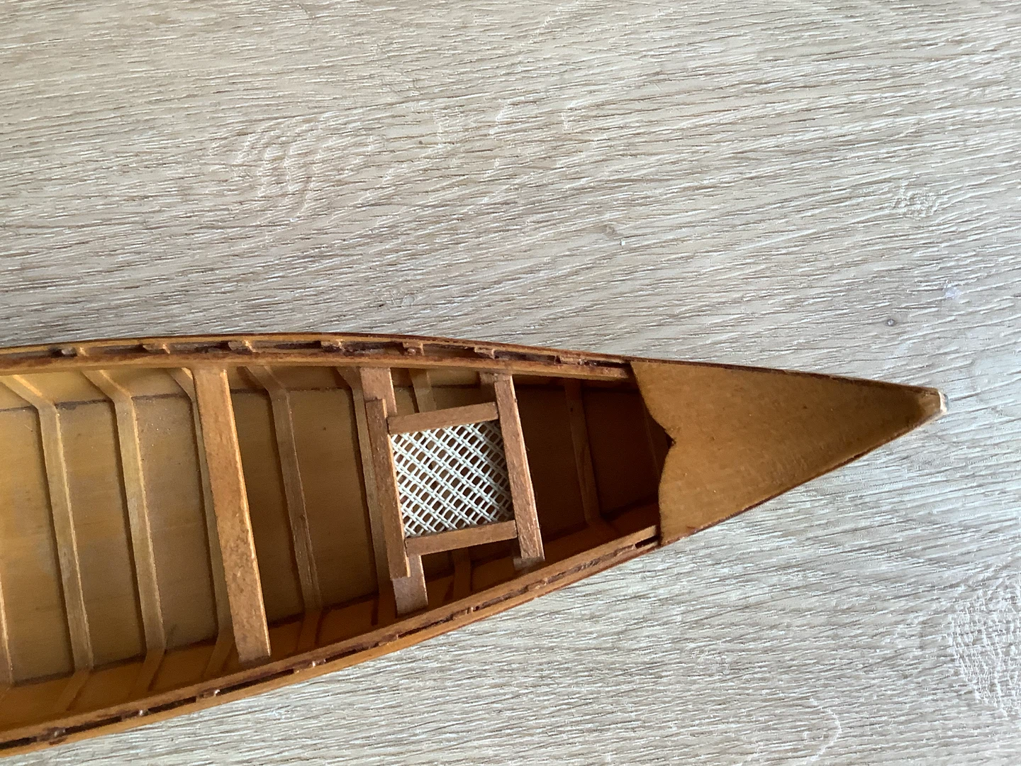 Hand Crafted Wooden “Indian Canoe” 🐞 - photo 3