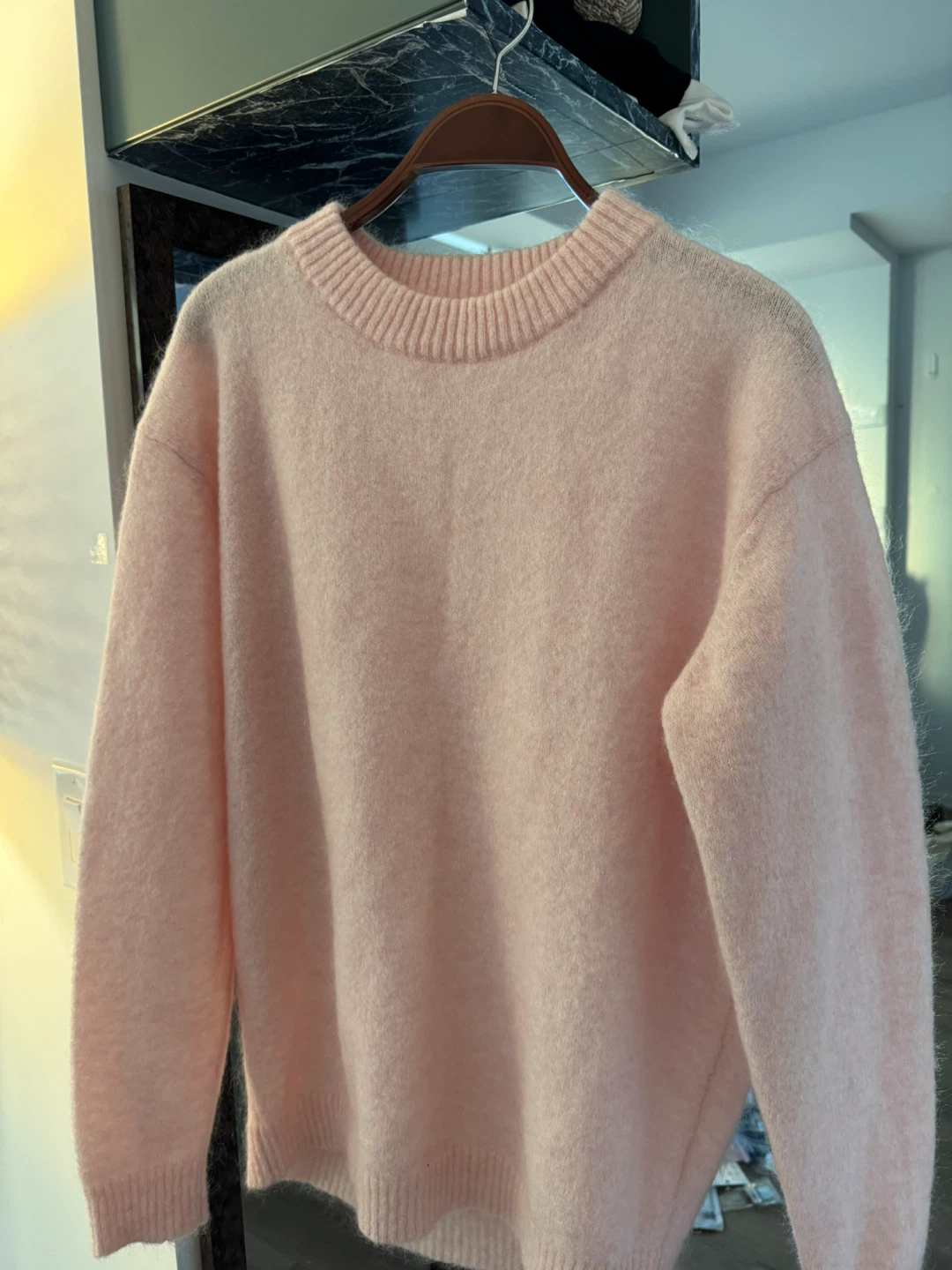 European Soft Pink Knit