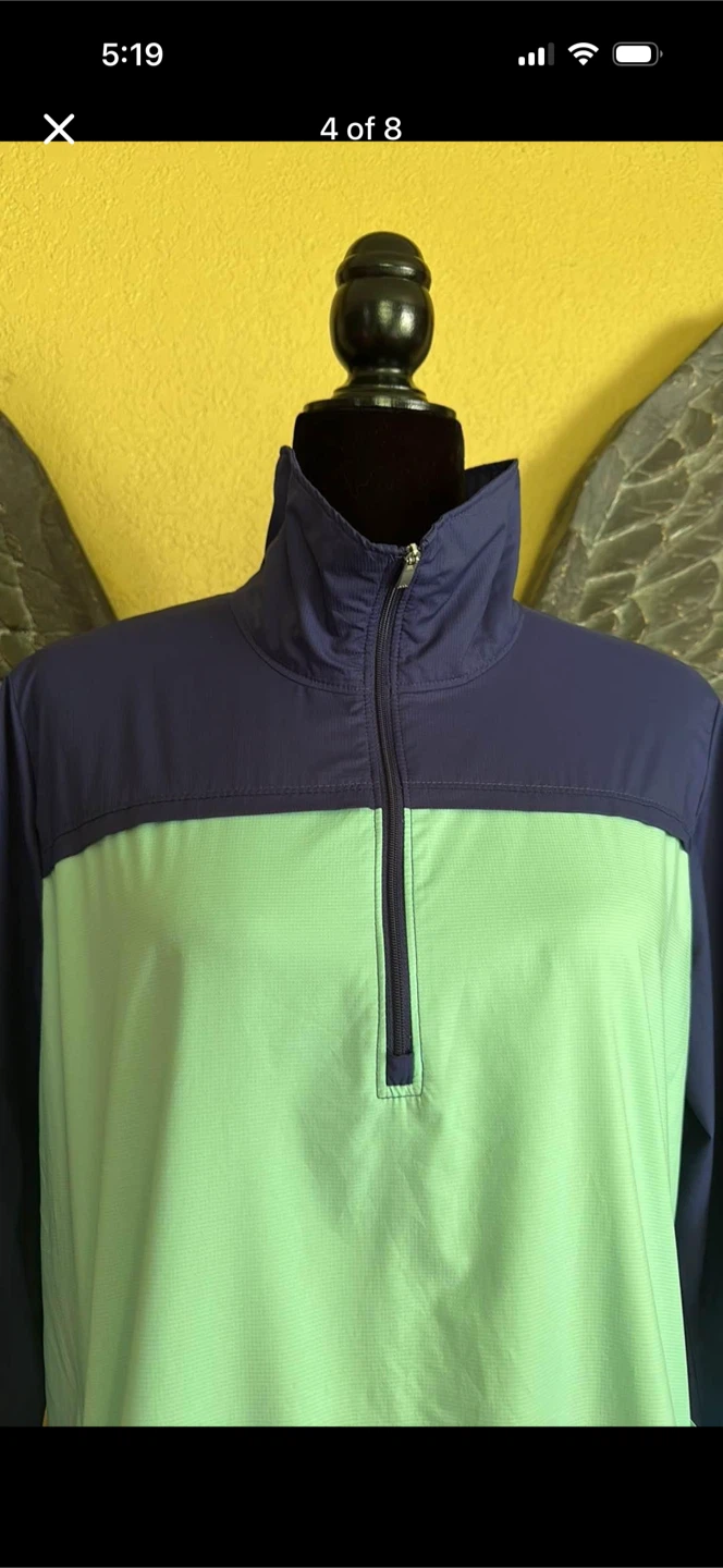 Adidas wind breaker thin quarter Zip - photo 4