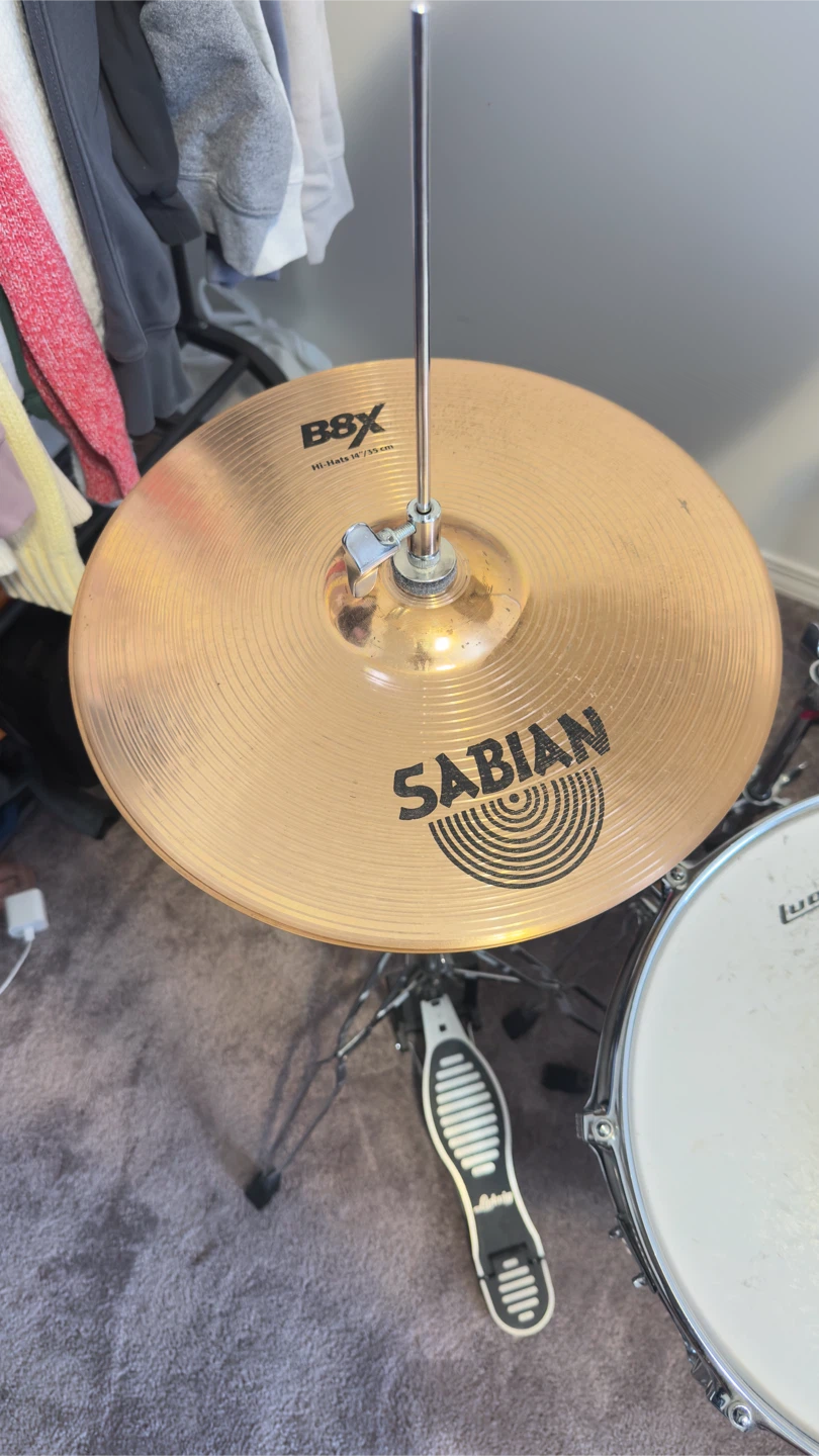 Ludwig drum set with Sabian cymbals - photo 2