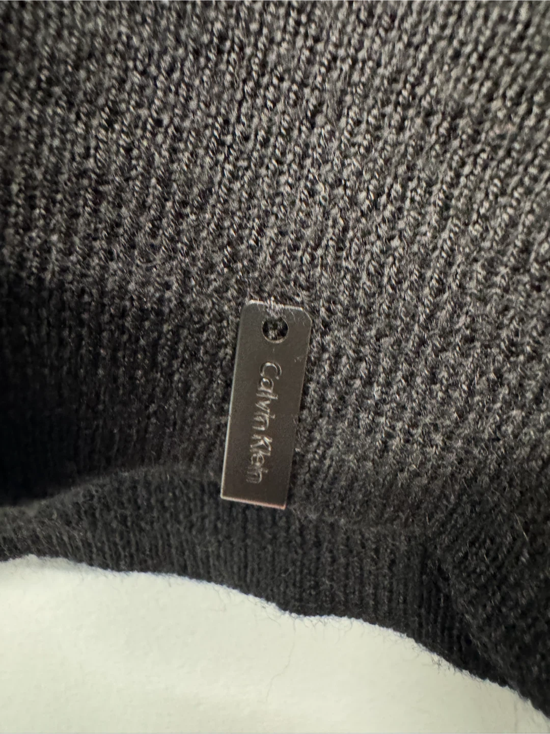Calvin Klein Black Quarter-Zip Sweater - photo 3