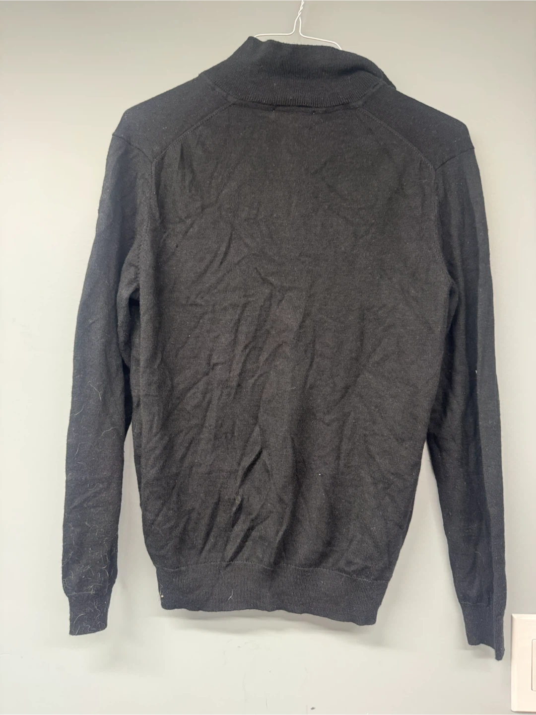 Calvin Klein Black Quarter-Zip Sweater - photo 5