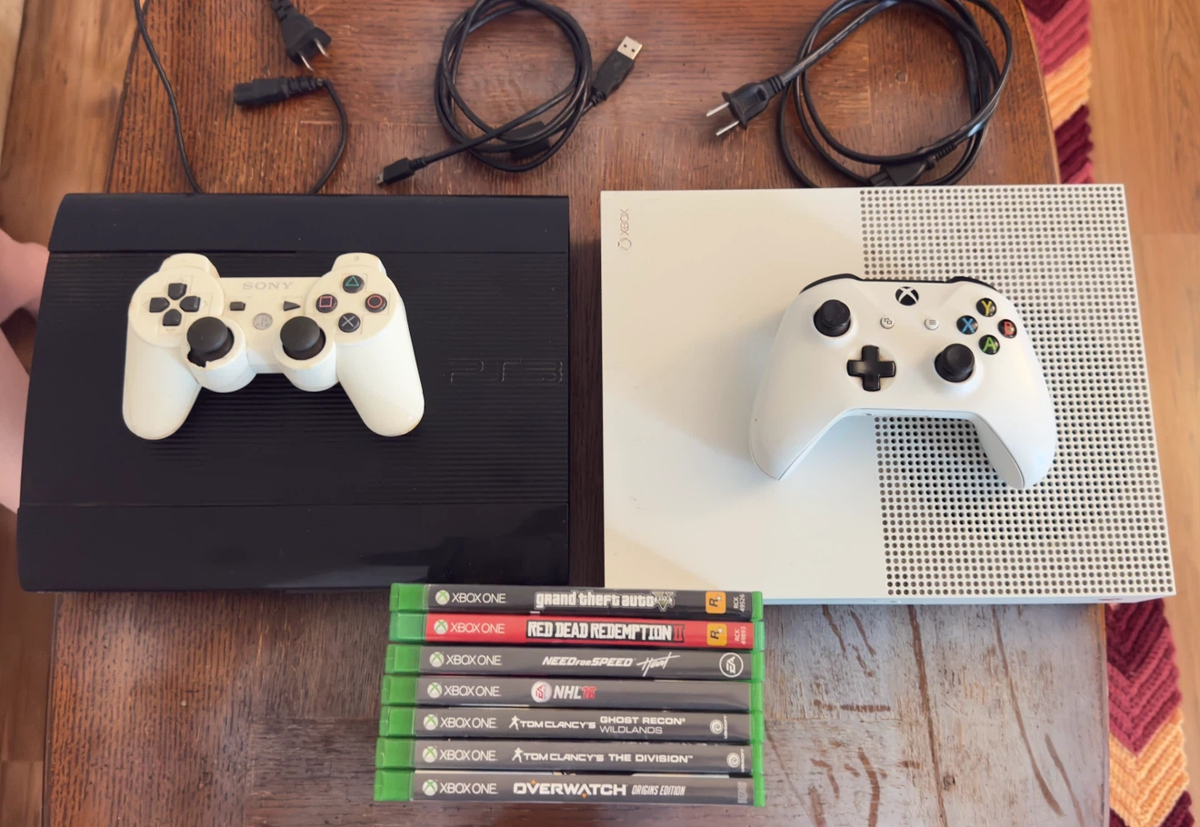 Sanyo 43" TV, Xbox One S, and PlayStation 3 - photo 3
