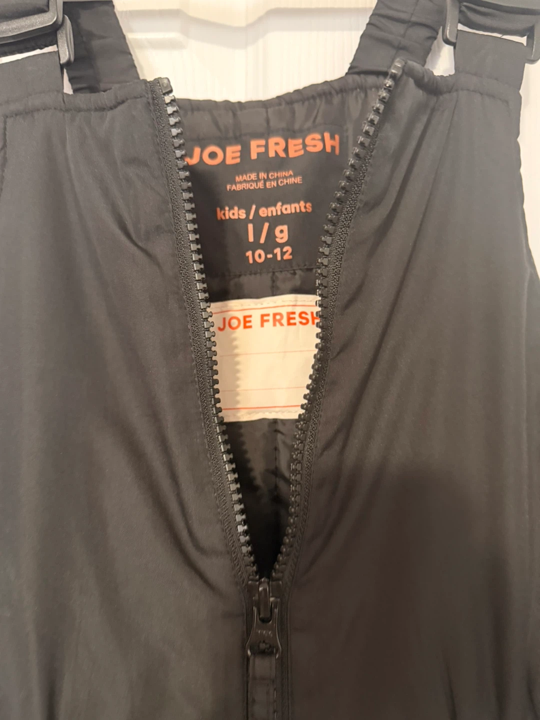 Size 10-12  Kids Black Snow Pants - photo 2