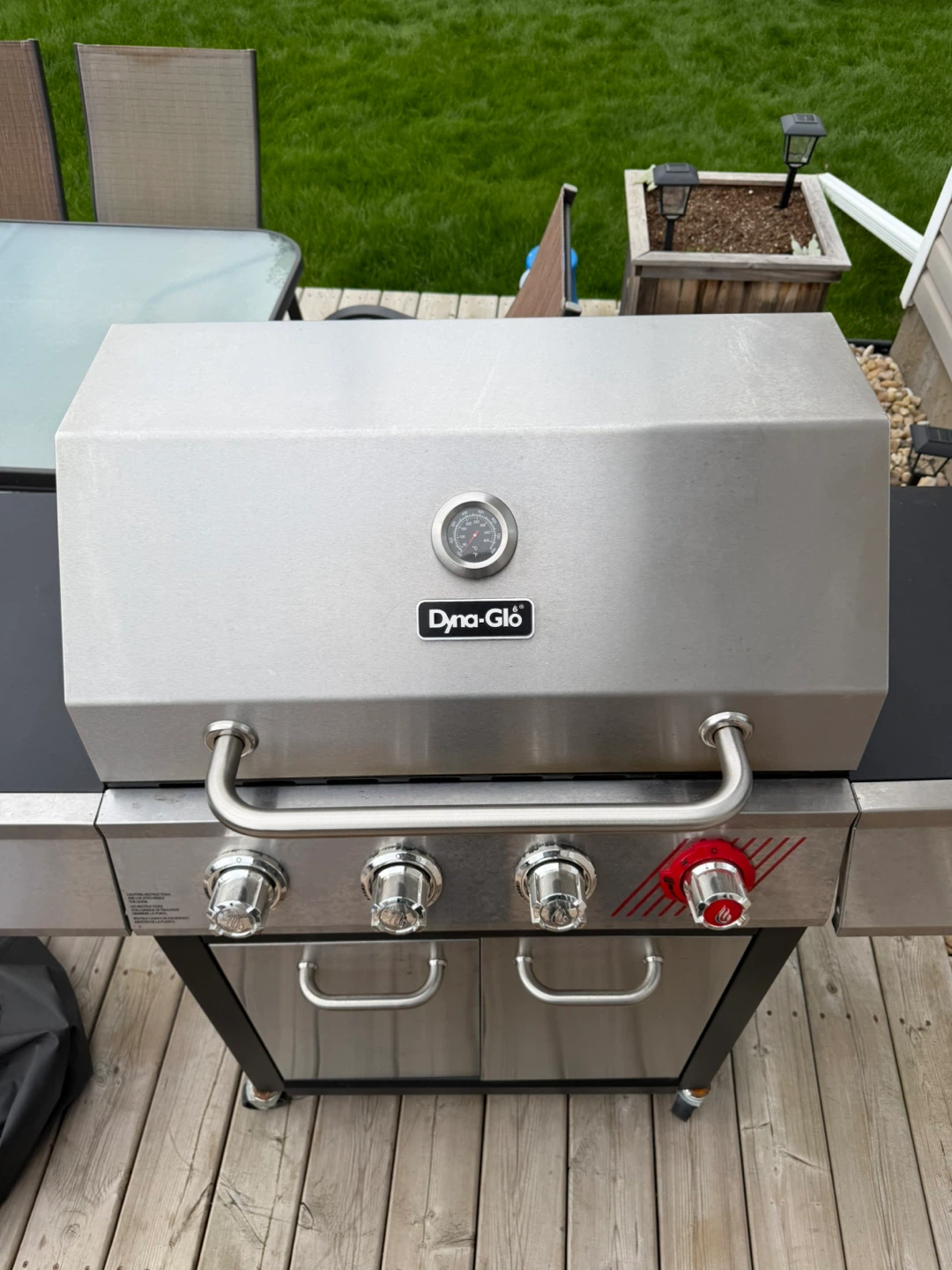 Dyna-Glo 4 Burner Propane Gas Grill BBQ - photo 3