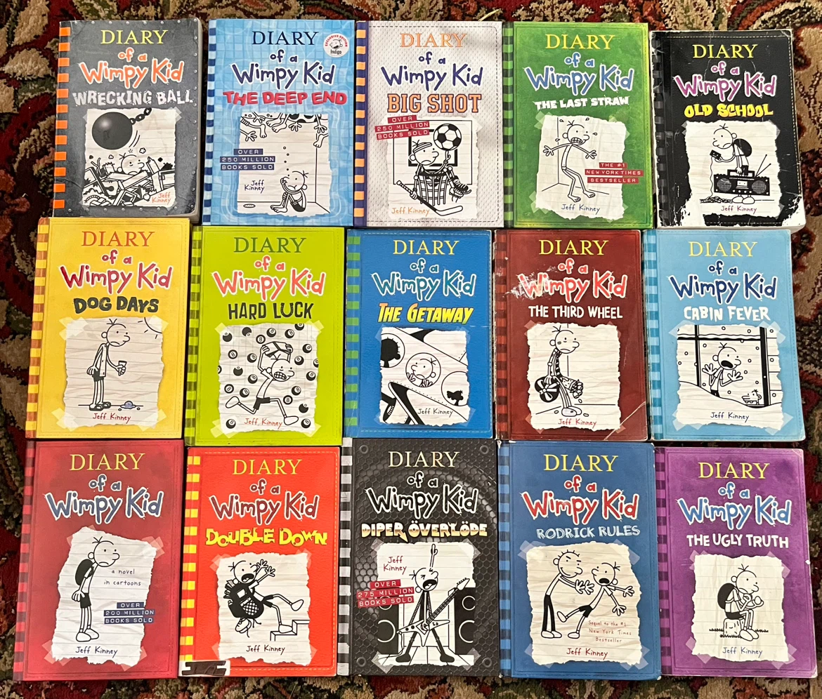 Diary of a Wimpy Kid Collection - 15 Books - photo 2