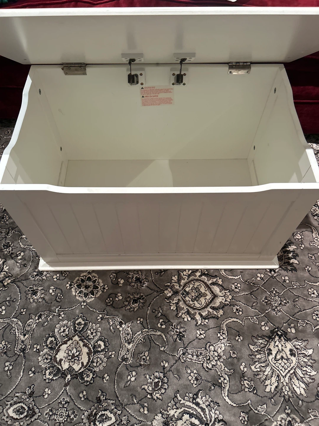 White Toy Chest - photo 2