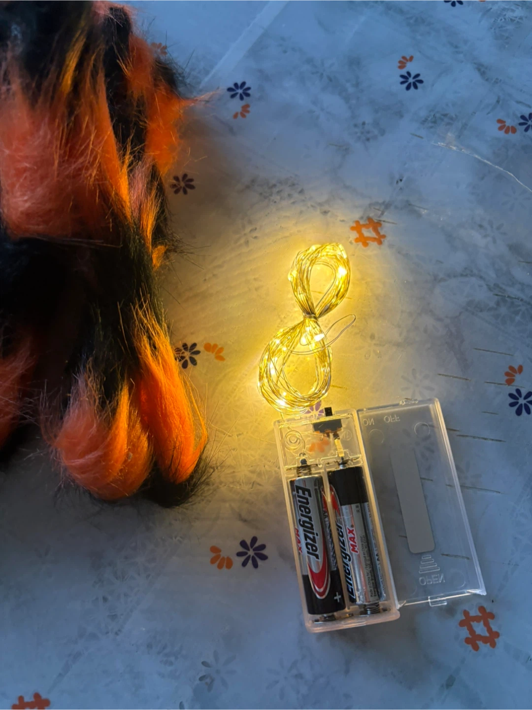 Giant Light-Up Halloween Spider with LED Lights – 49” - photo 3