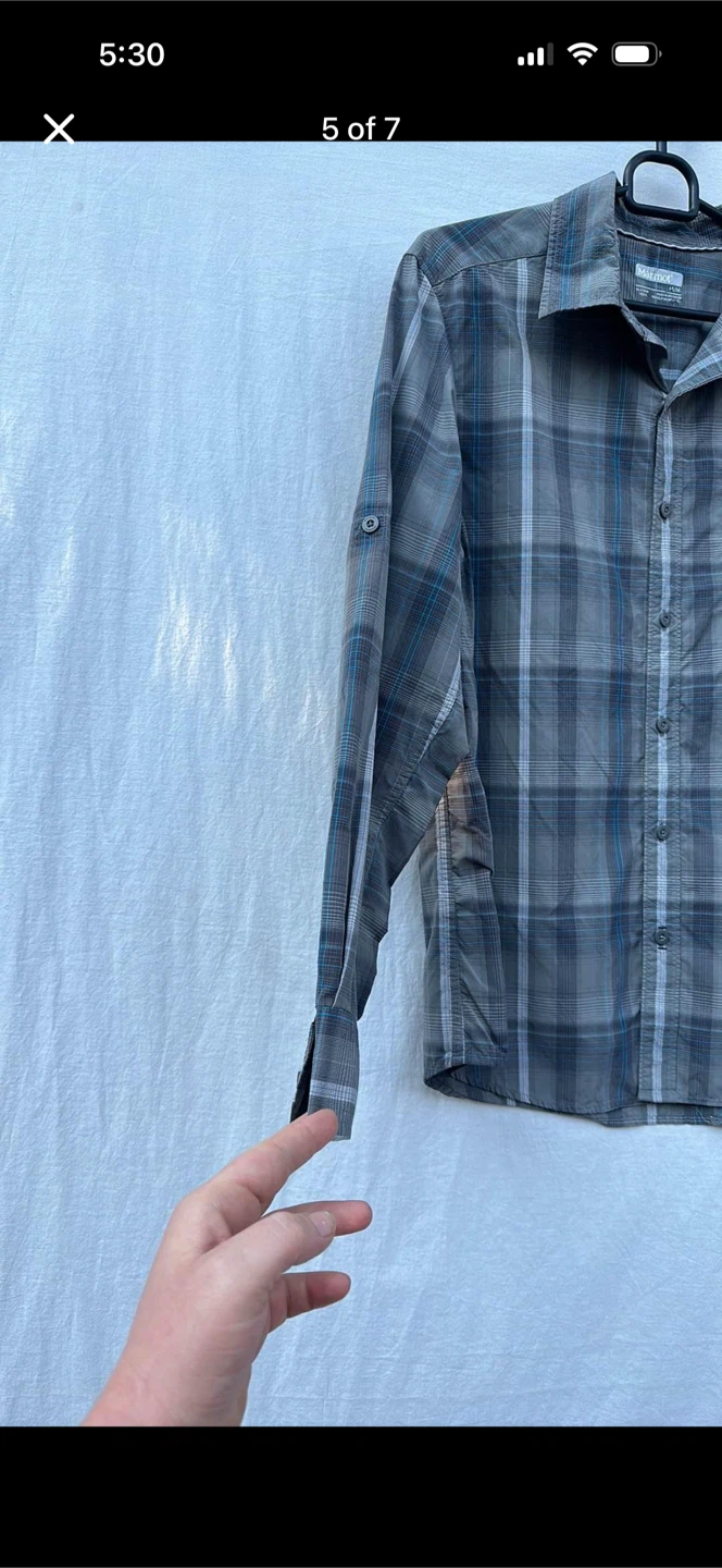 Marmot Plaid Button Down Shirt - photo 5