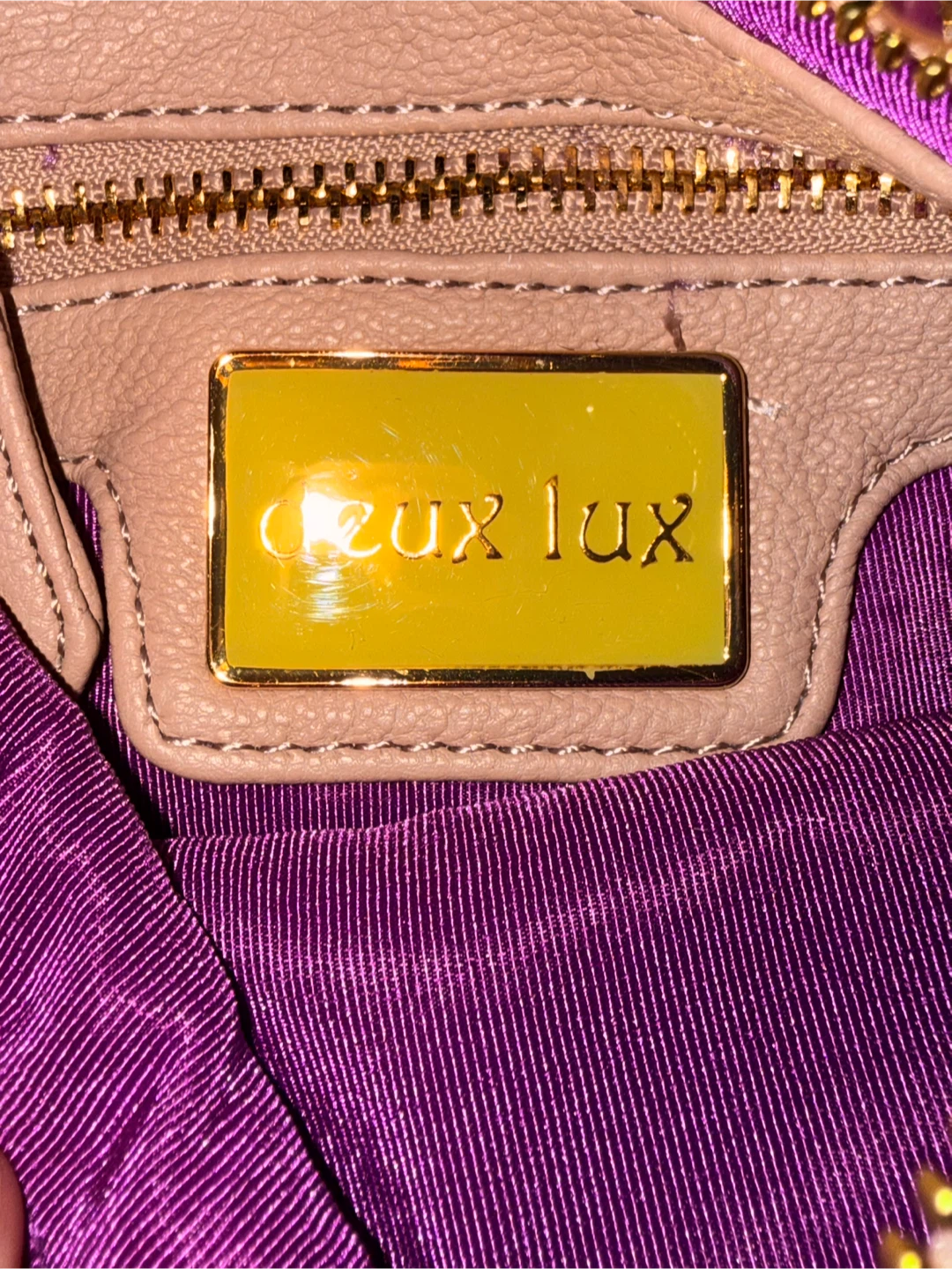 Brand New • Blush Pink DEUX LUX Sequin WRISTLET - photo 5